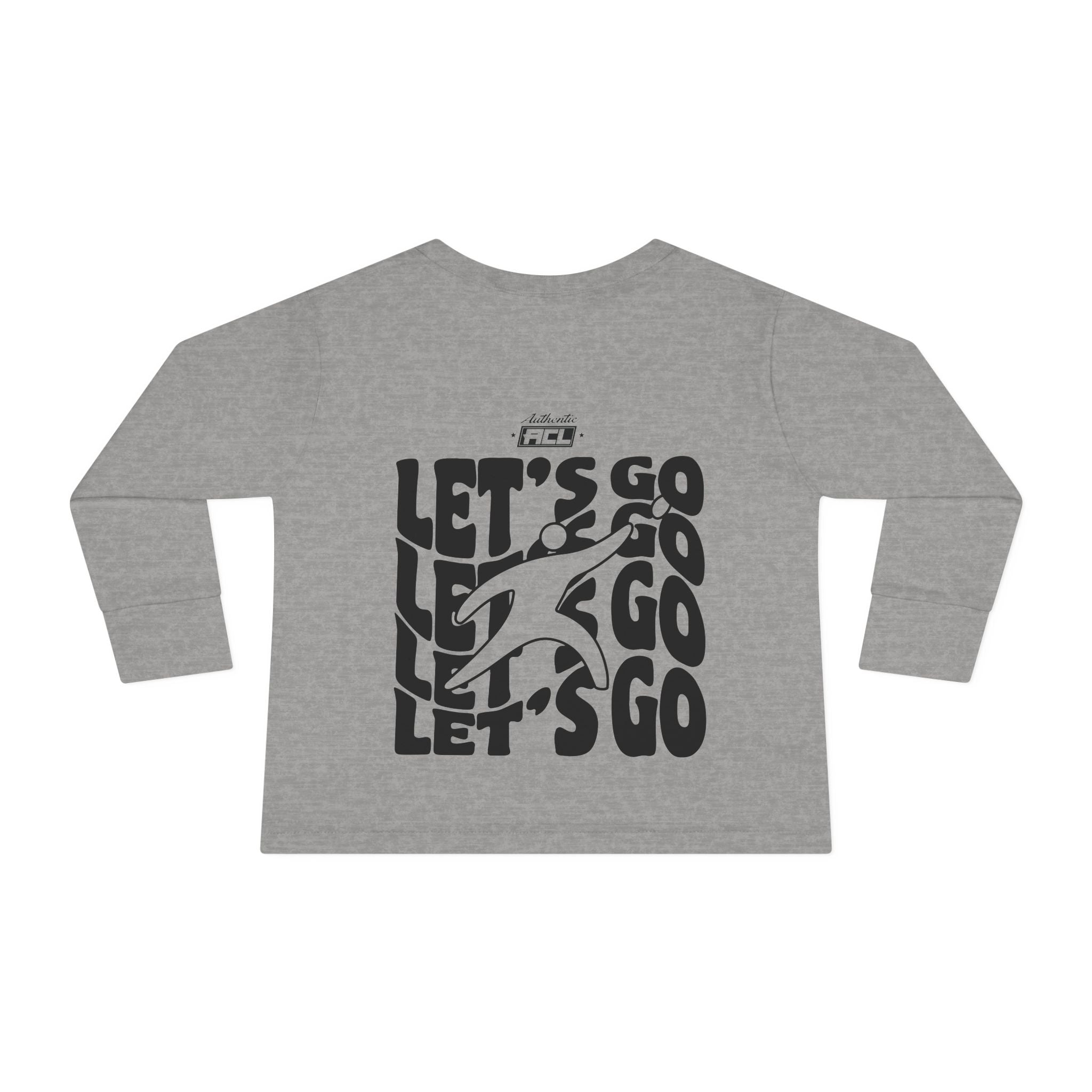 Let's Go - Toddler Long Sleeve Tee