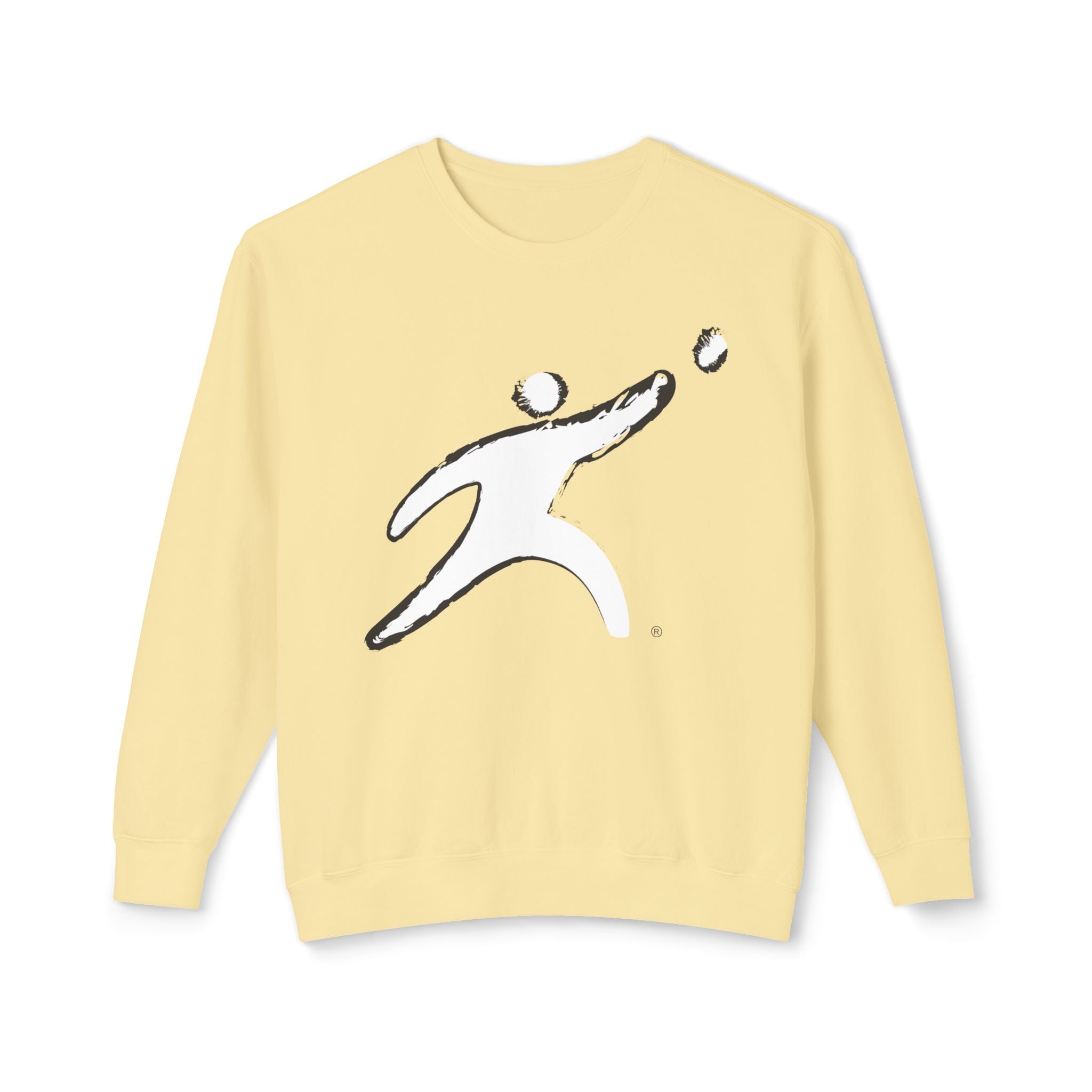 White Stevie Adult Crewneck Sweatshirt