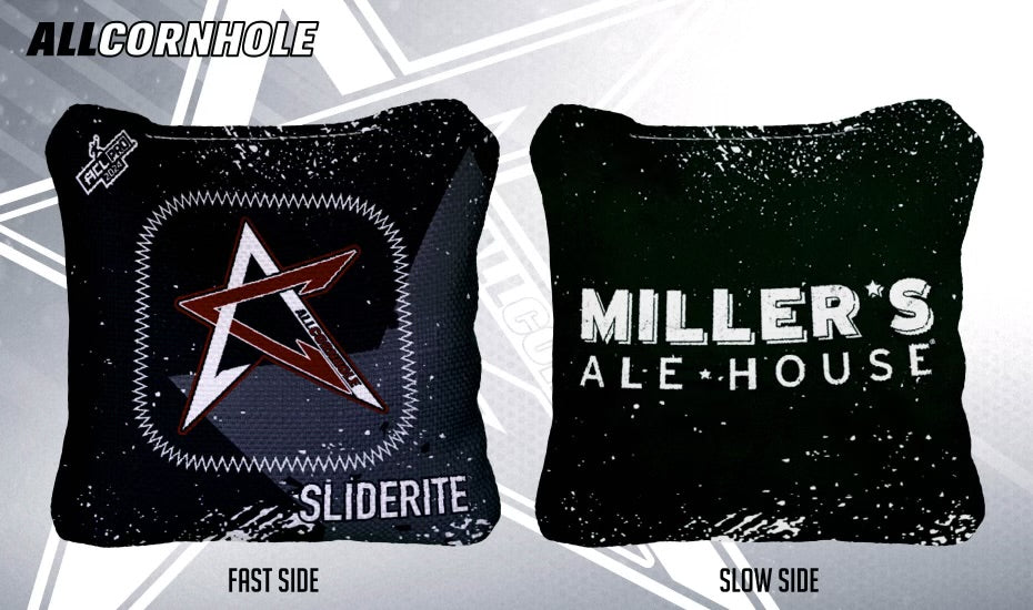 AllCornhole Slide Rites - Set of 4 Bags - Miller's Ale House