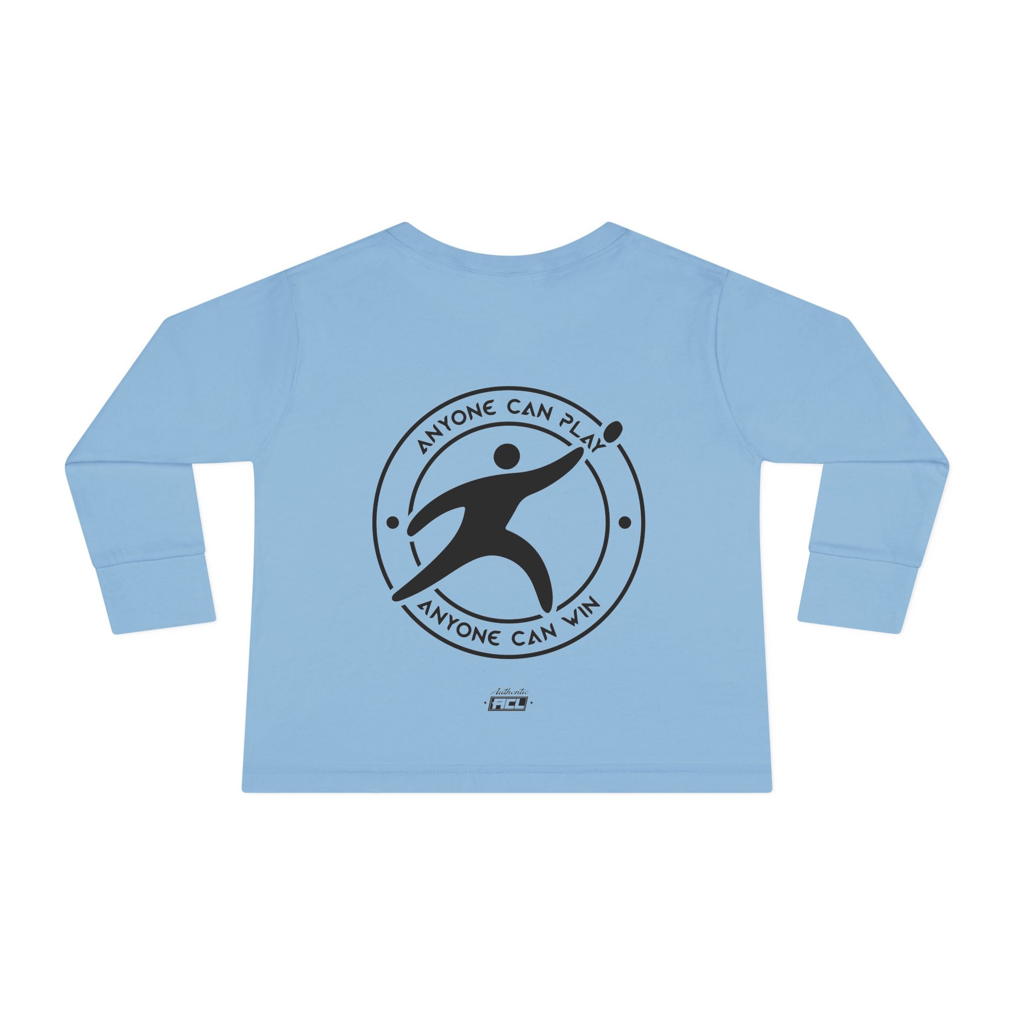 Anyone Can Play Toddler Long Sleeve Tee