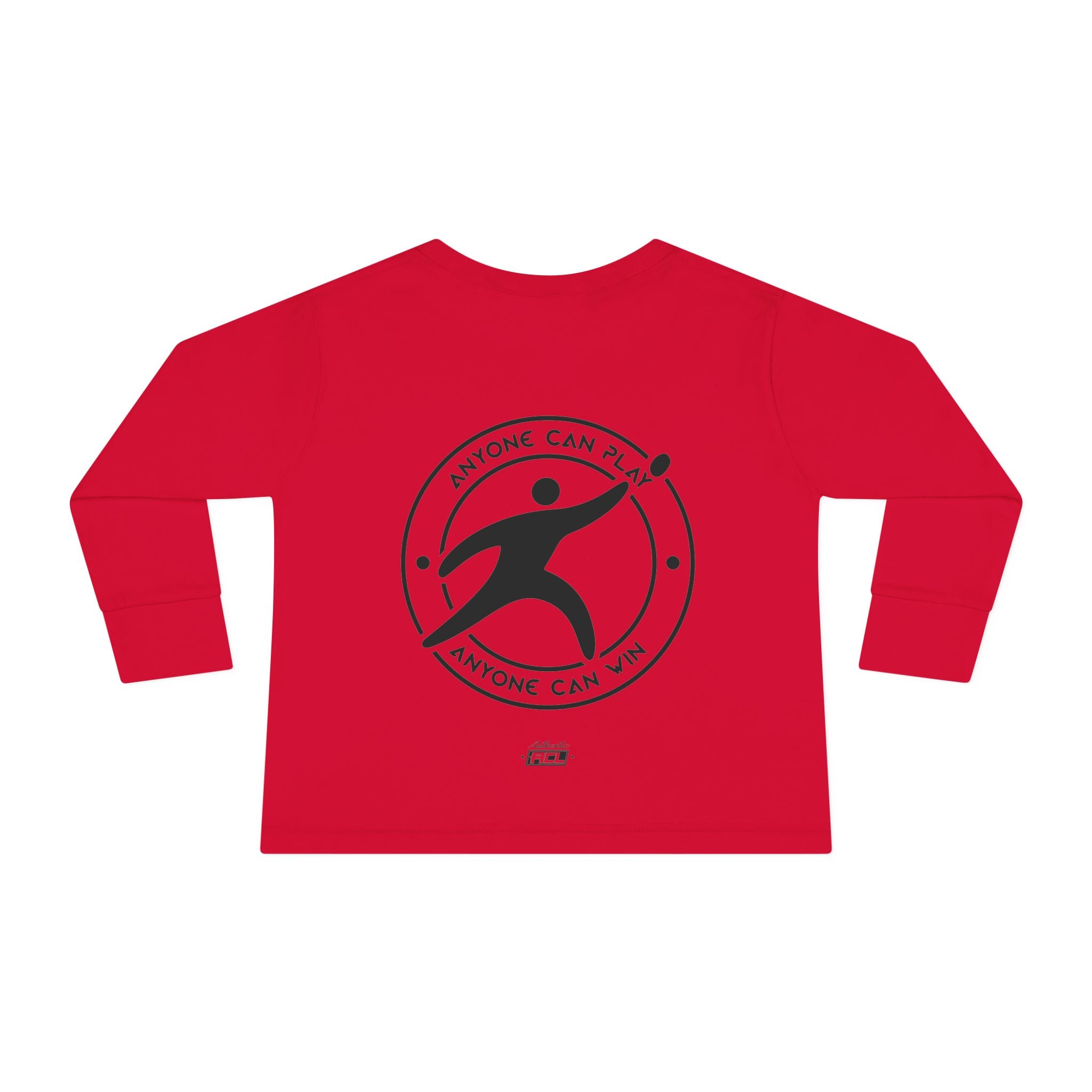 Anyone Can Play Toddler Long Sleeve Tee