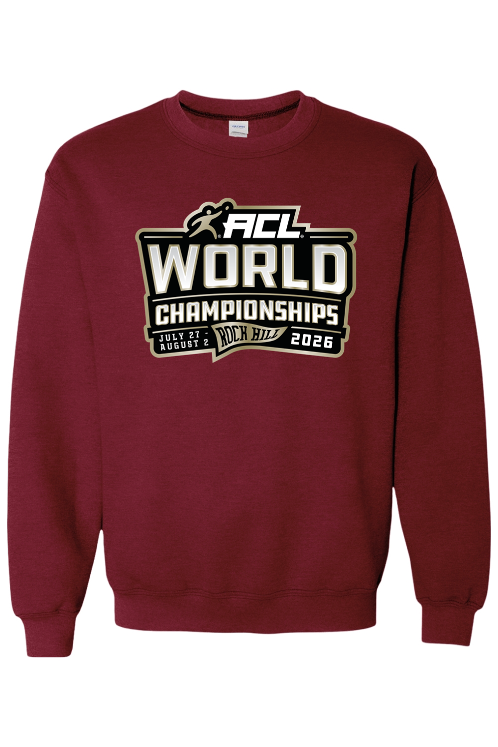 2026 World Champion Gildan Heavy Blend Crewneck Sweatshirt
