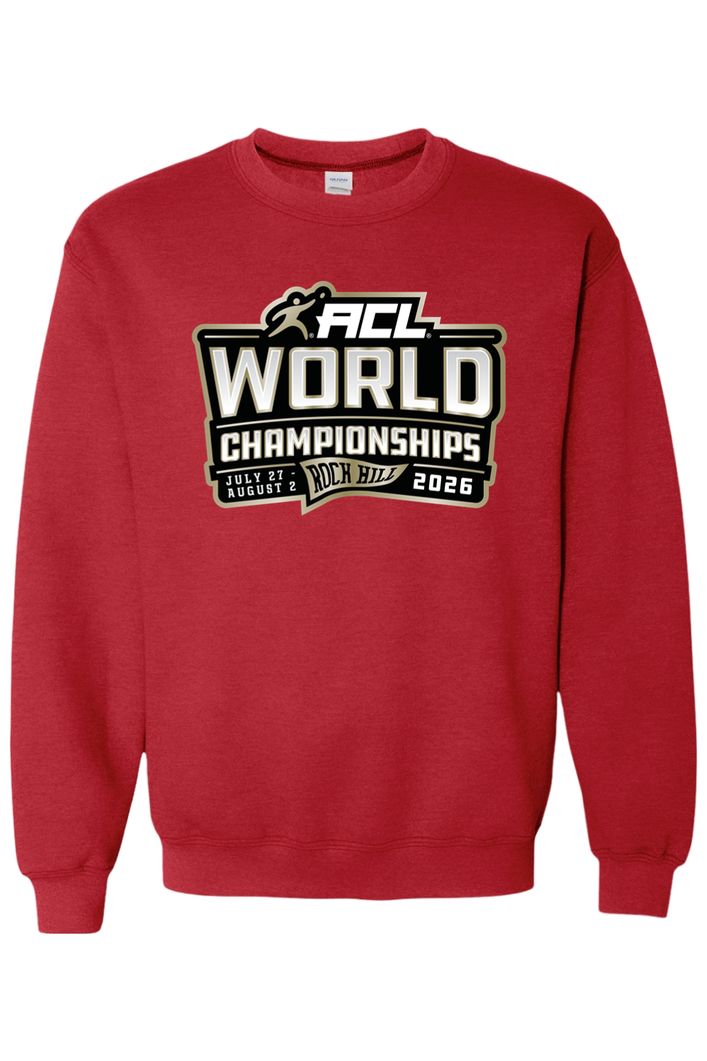 2026 World Champion Gildan Heavy Blend Crewneck Sweatshirt