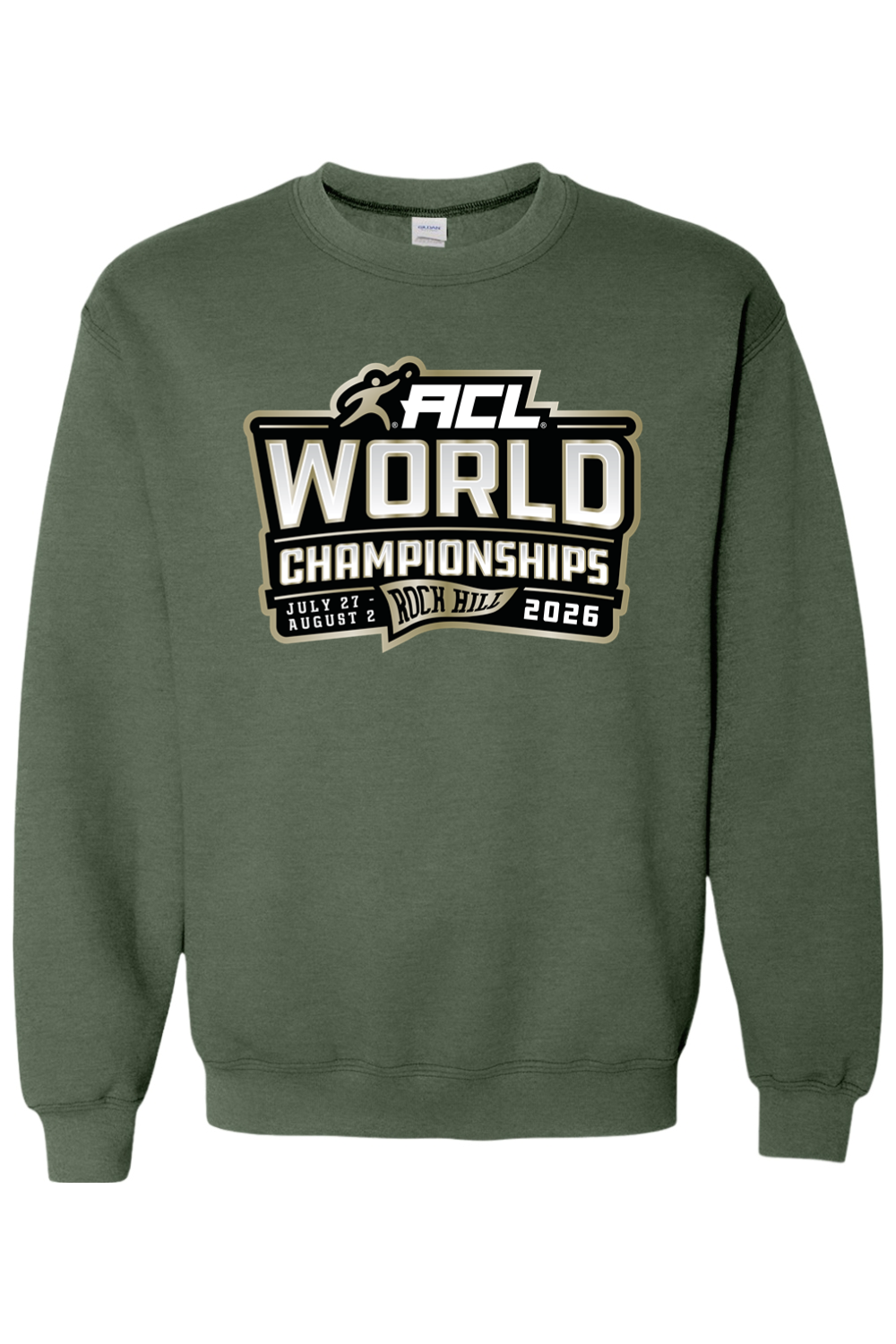2026 World Champion Gildan Heavy Blend Crewneck Sweatshirt