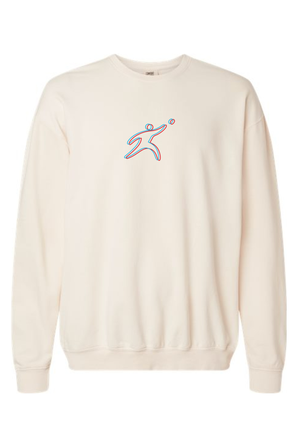 Comfort Colors Garment-Dyed Lightweight Fleece Crewneck Sweatshirt