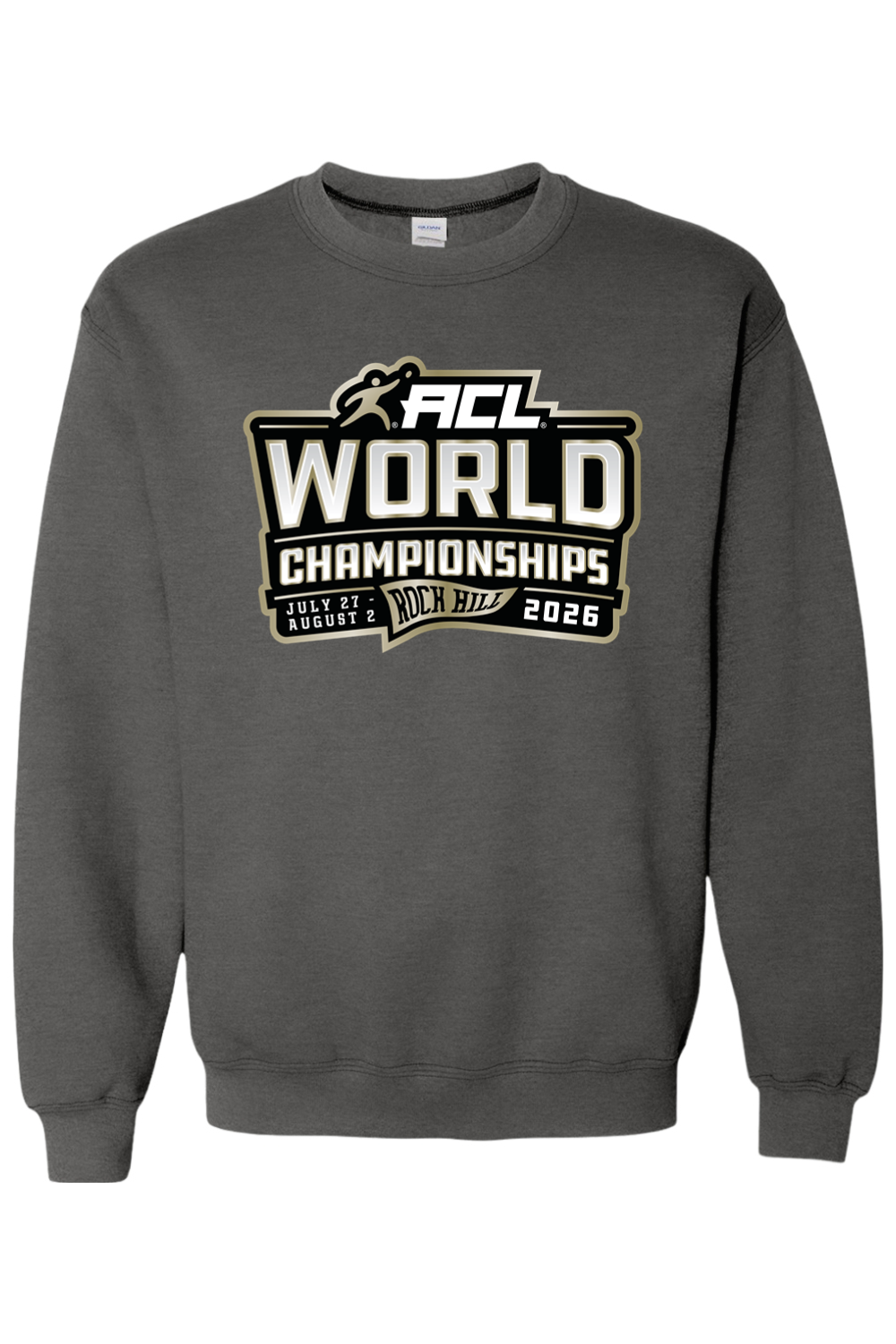 2026 World Champion Gildan Heavy Blend Crewneck Sweatshirt