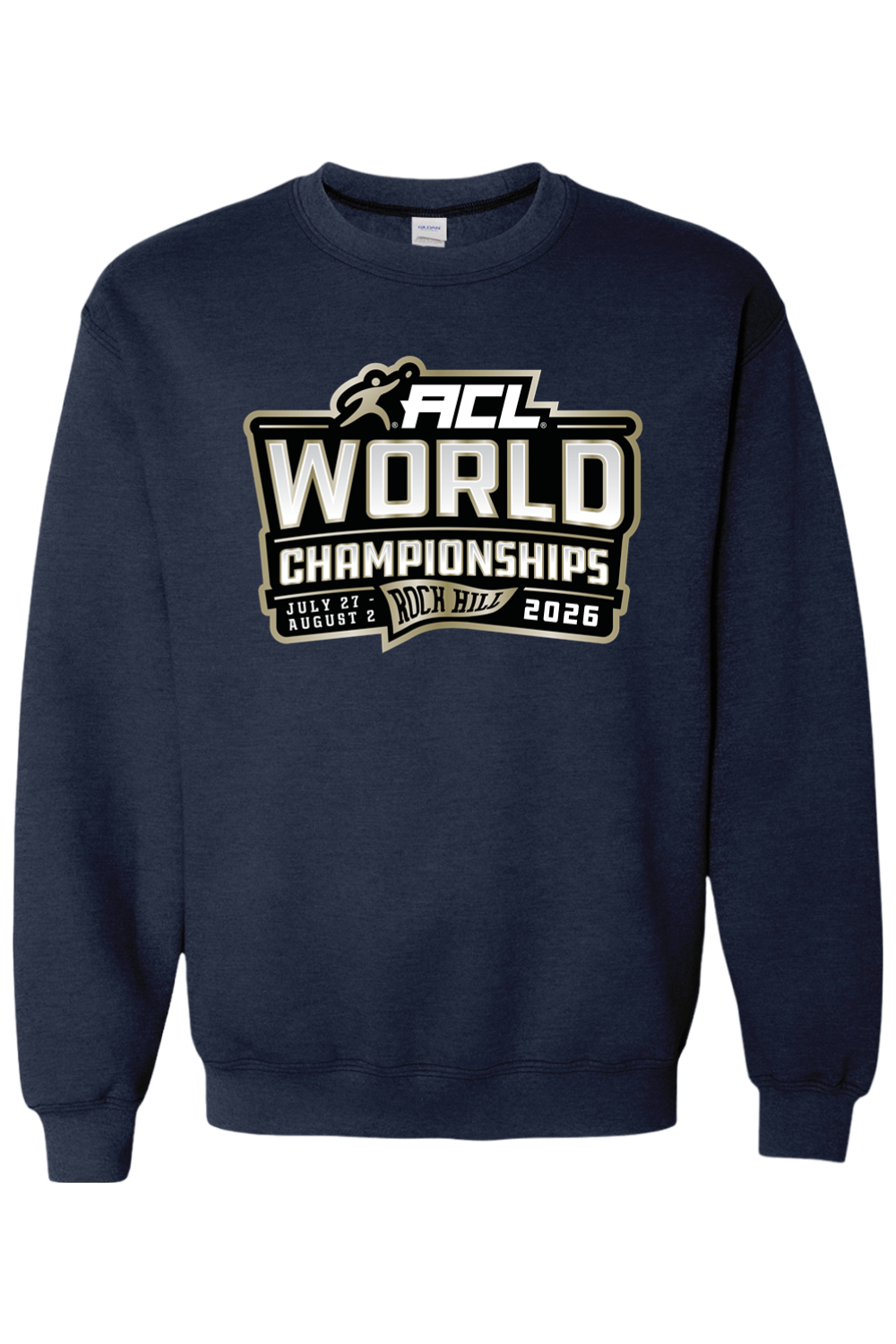 2026 World Champion Gildan Heavy Blend Crewneck Sweatshirt