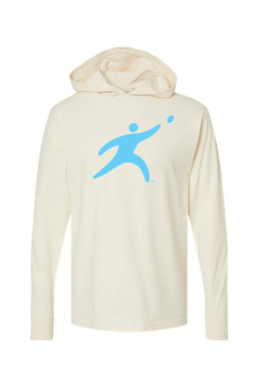 ComfortWash by Hanes Garment-Dyed Jersey Hooded Long Sleeve T-Shirt | ACL Official Apparel