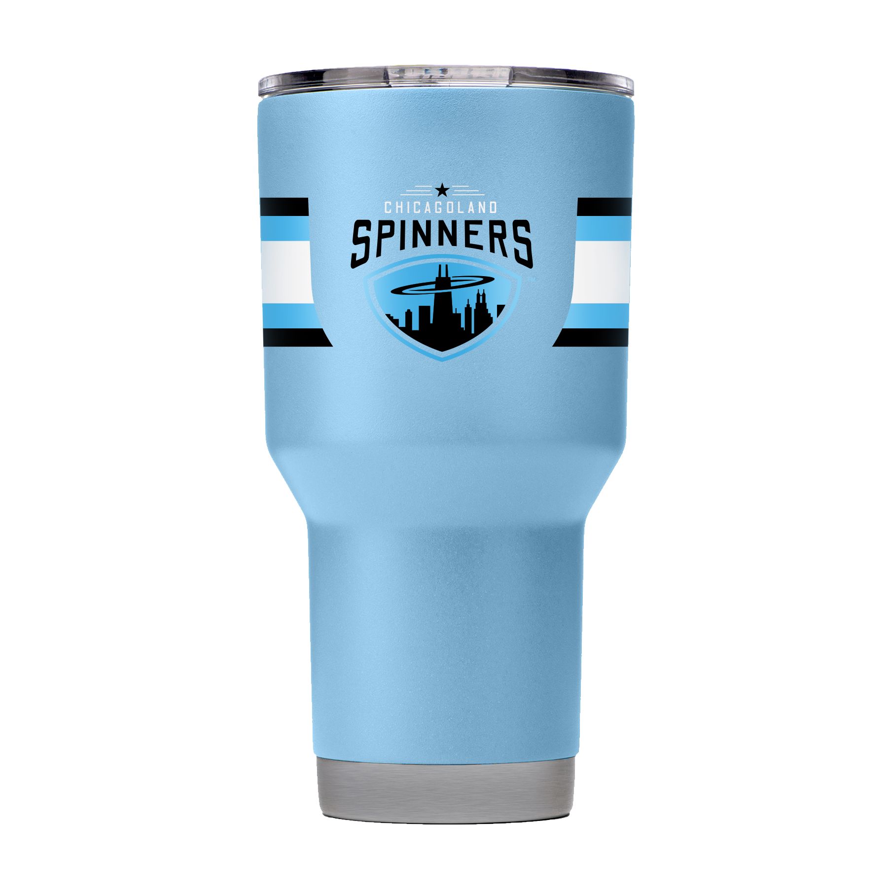 Chicagoland Spinners - 30oz Light Blue Tumbler