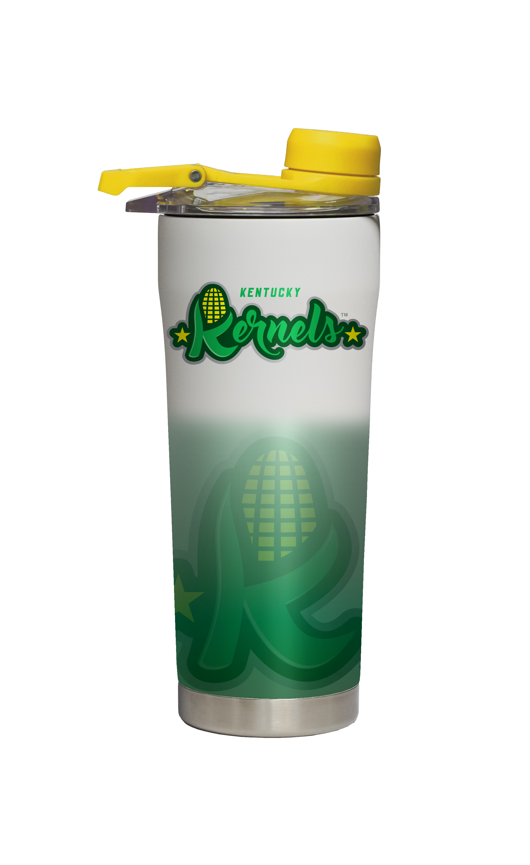 Kentucky Kernels White Shaker Bottle