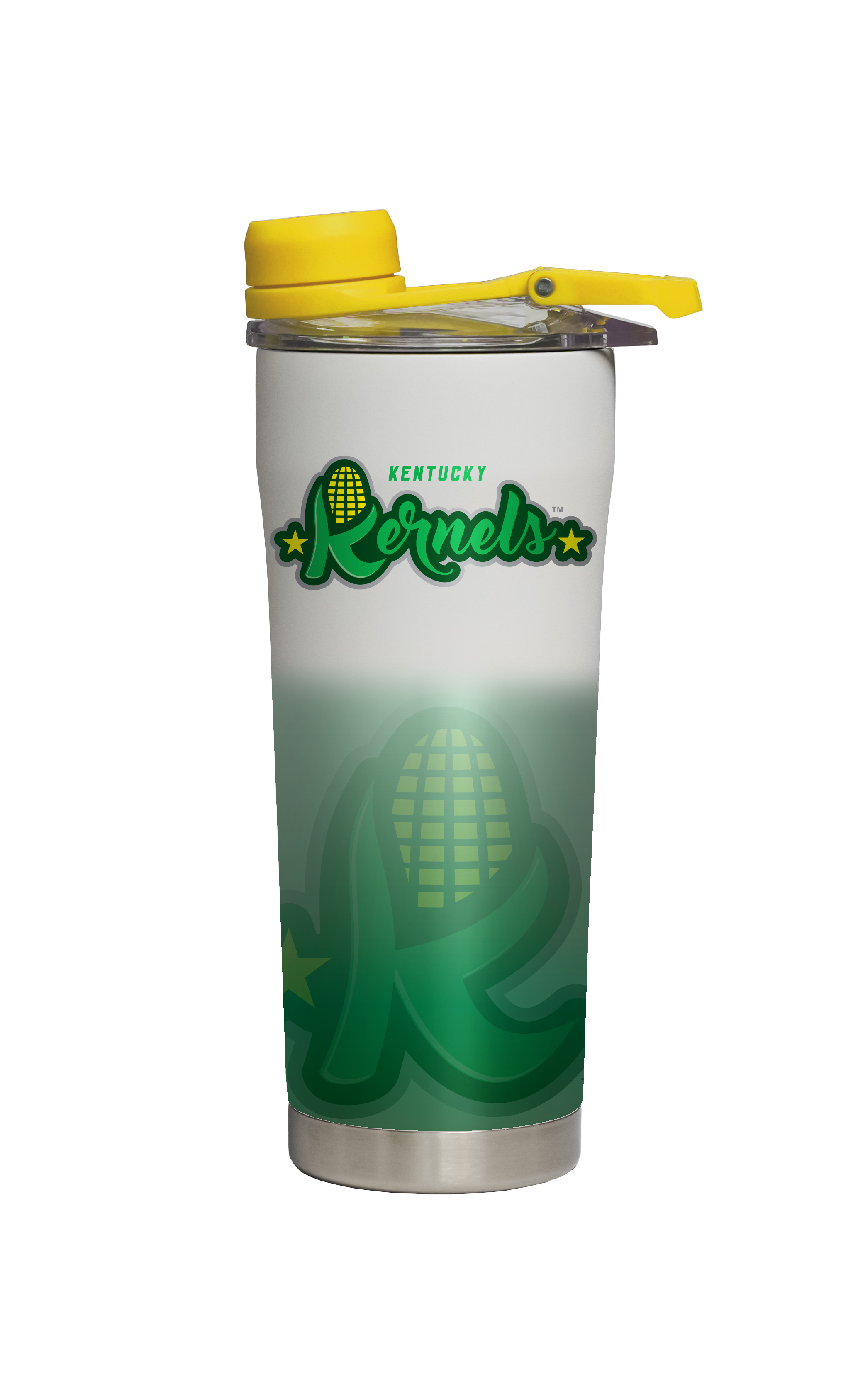 Kentucky Kernels White Shaker Bottle