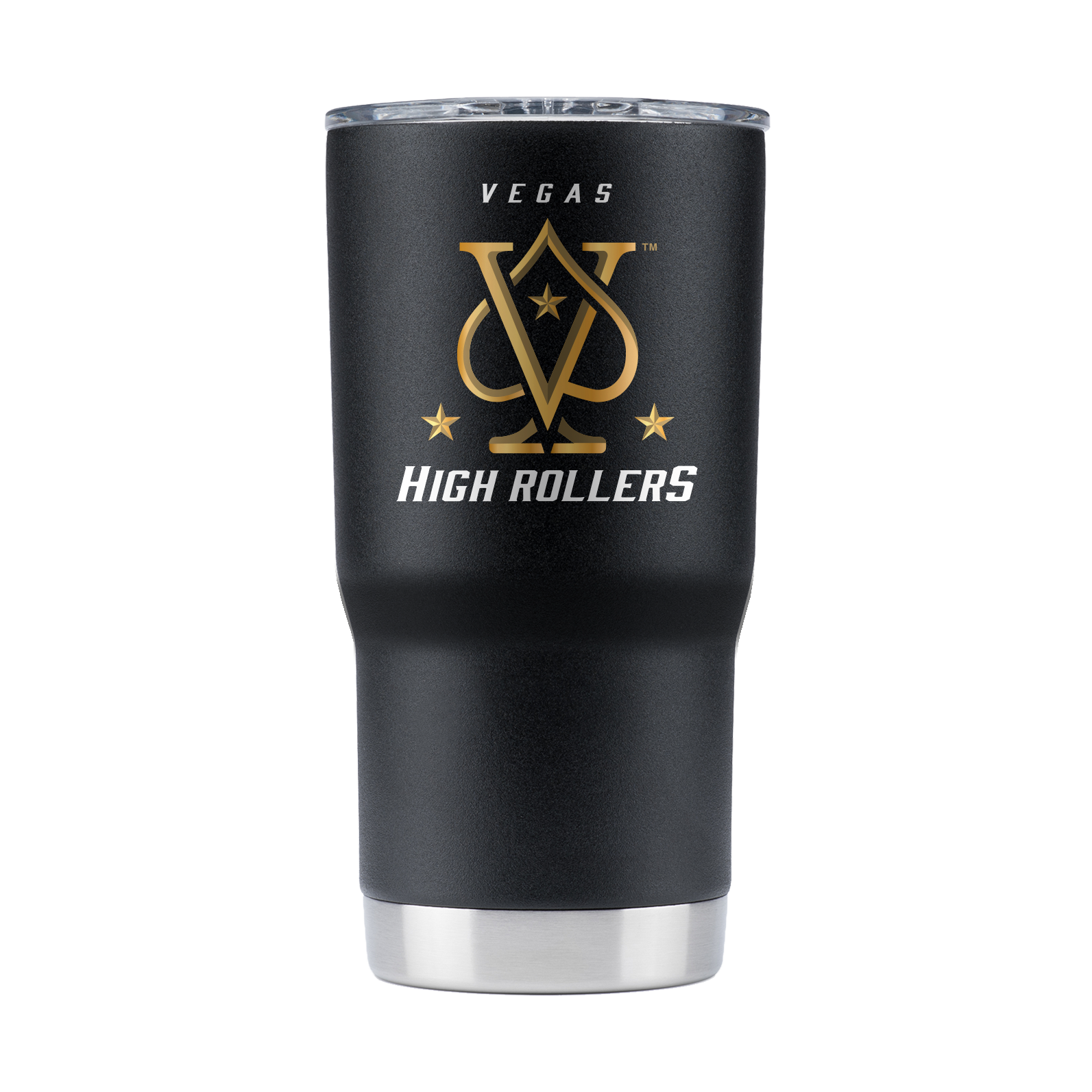 Vegas High Rollers 20oz Black Tumbler