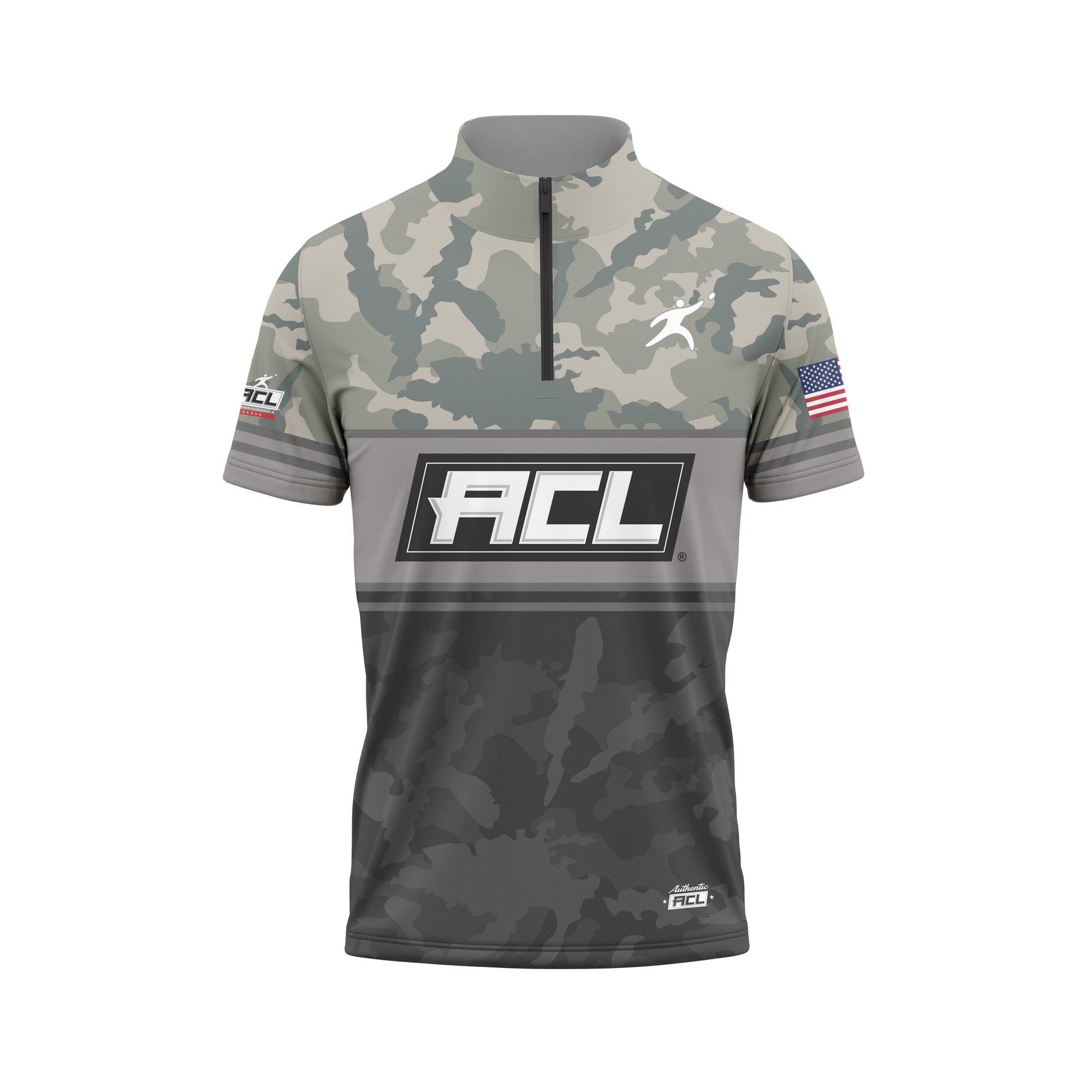 ACL CAMO QTR ZIP JERSEY 2026