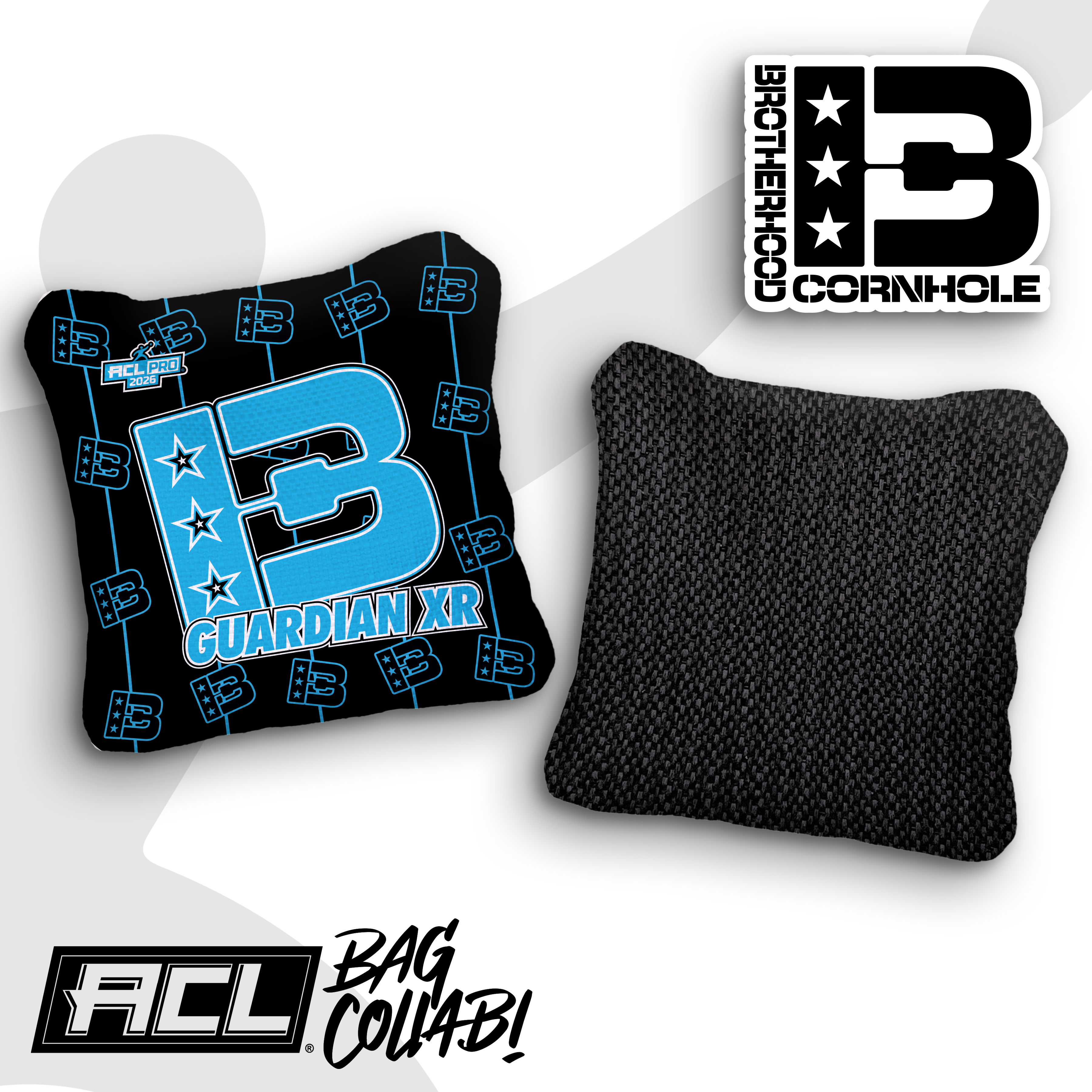 2026 Brotherhood Cornhole Guardian X TV Approved ACL Pro Stamped Cornhole Bags
