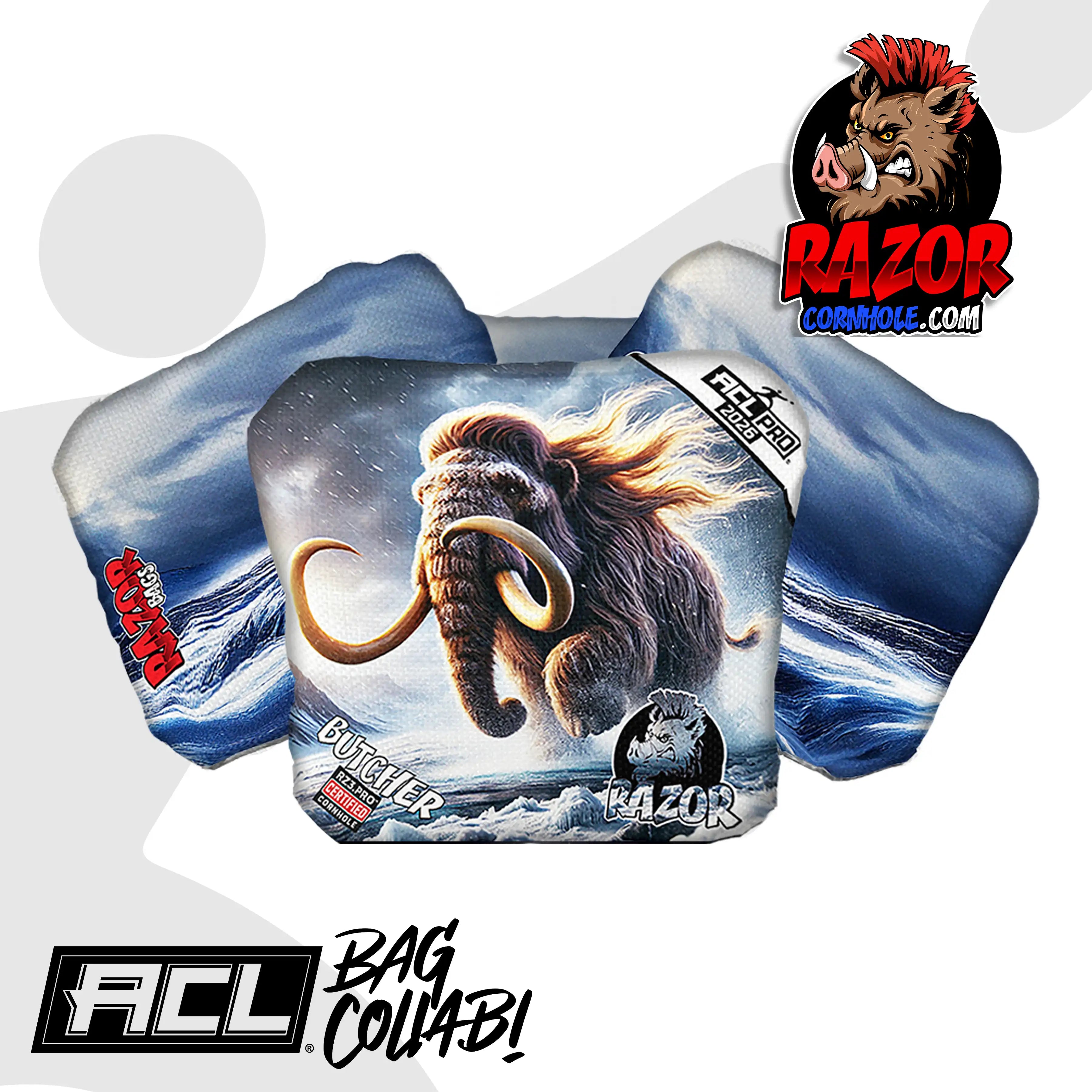 Butcher | Mammoth | ACL PRO Razor Cornhole Bags