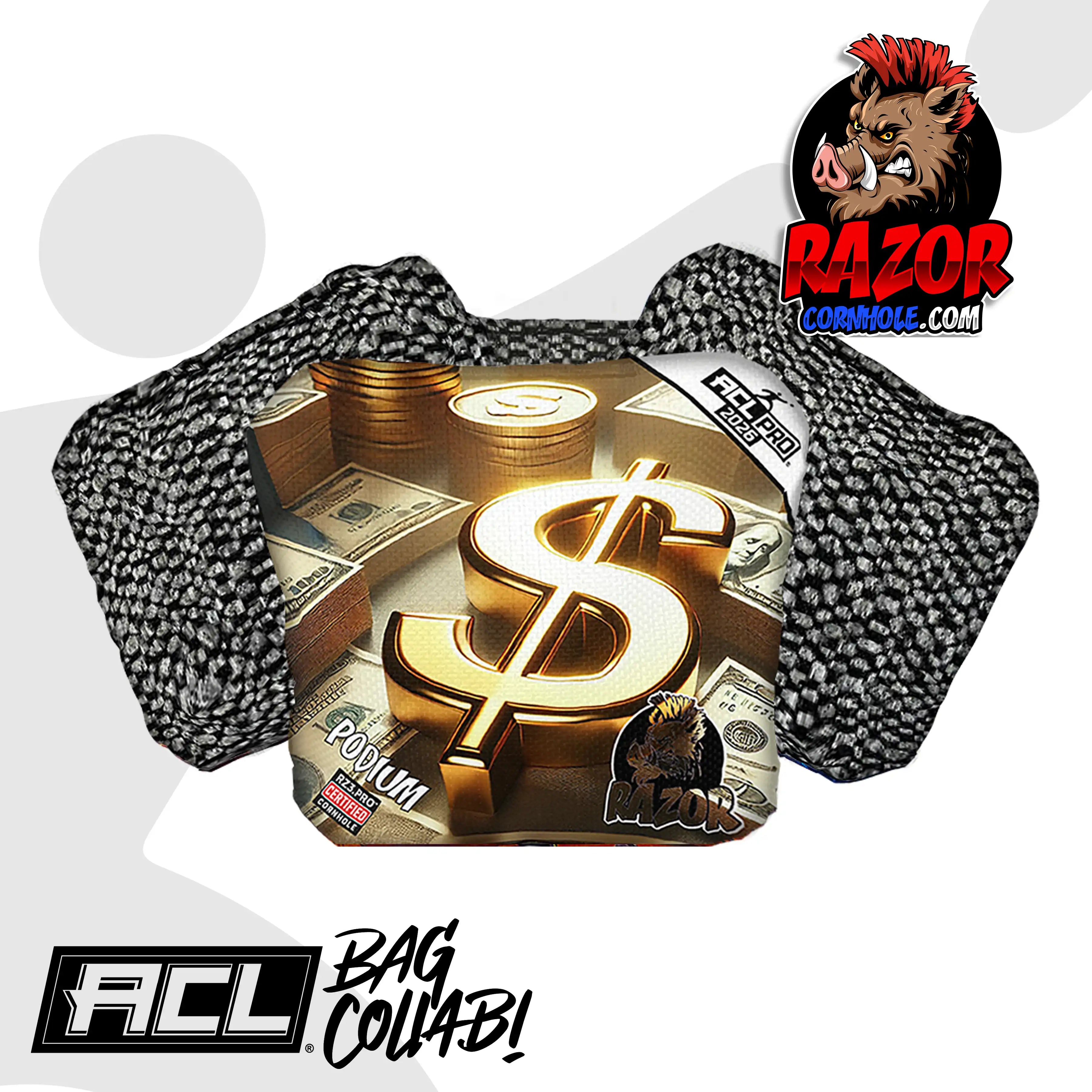 Podium | Money Bags | ACL PRO Razor Cornhole Bags