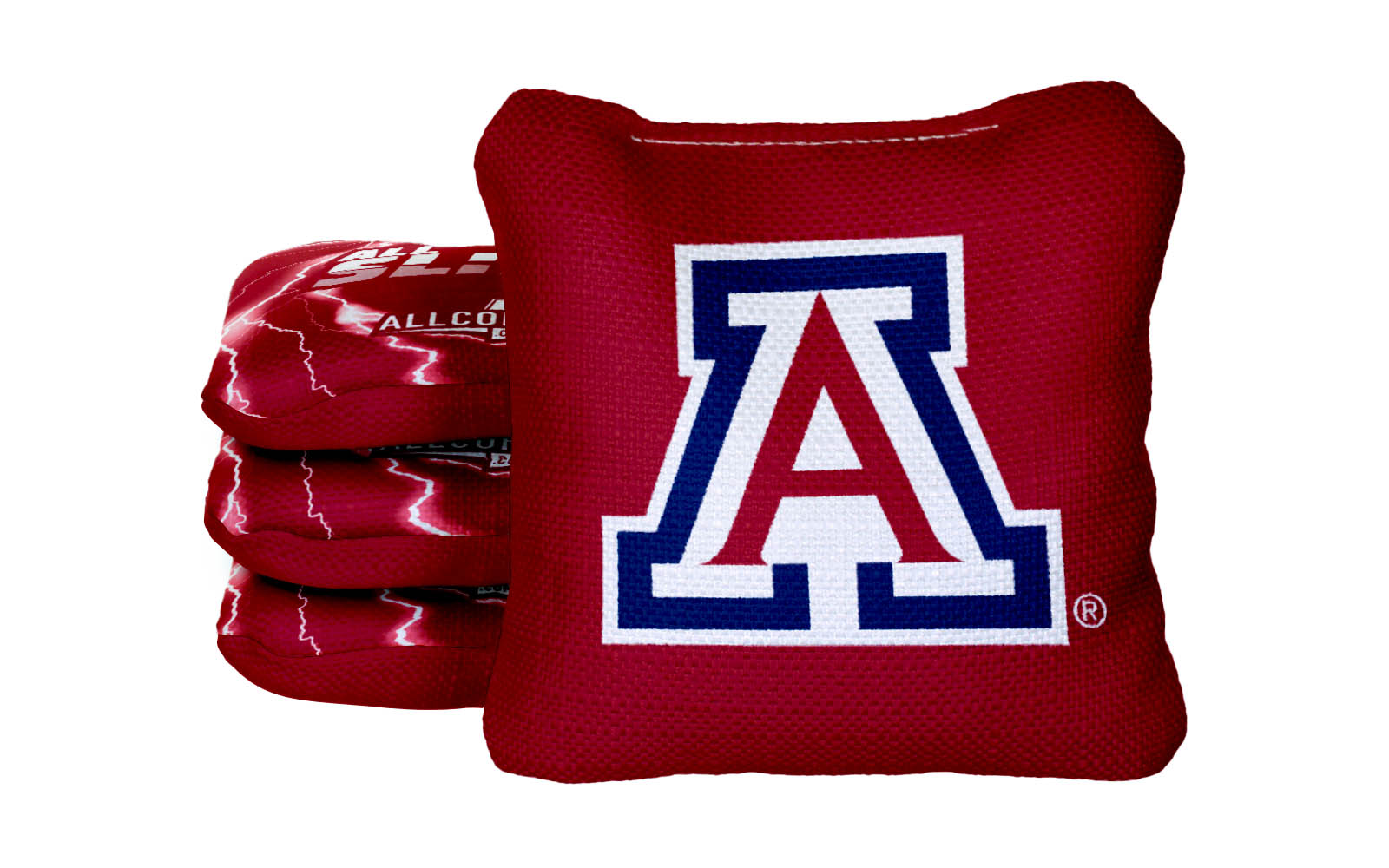 Officially Licensed Collegiate Cornhole Bags - AllCornhole All Slide 2.0 - Set of 4 - University of Arizona