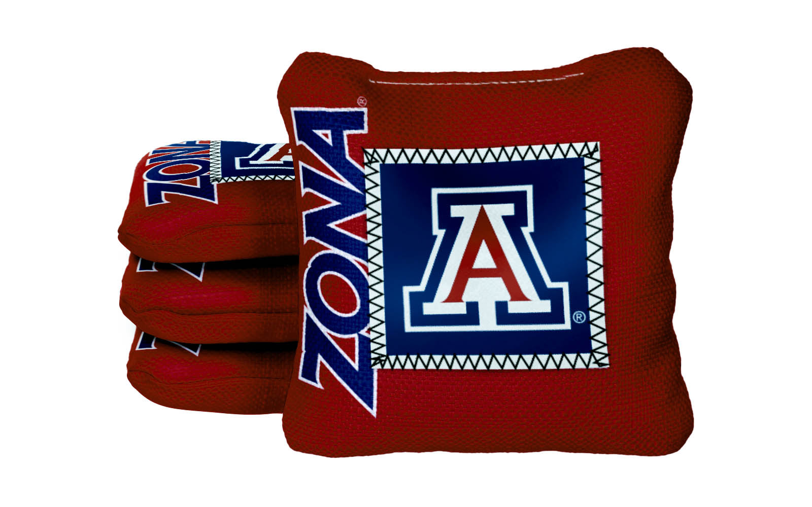 Officially Licensed Collegiate Cornhole Bags - AllCornhole Game Changers Steady 2.0 - Set of 4 - University of Arizona