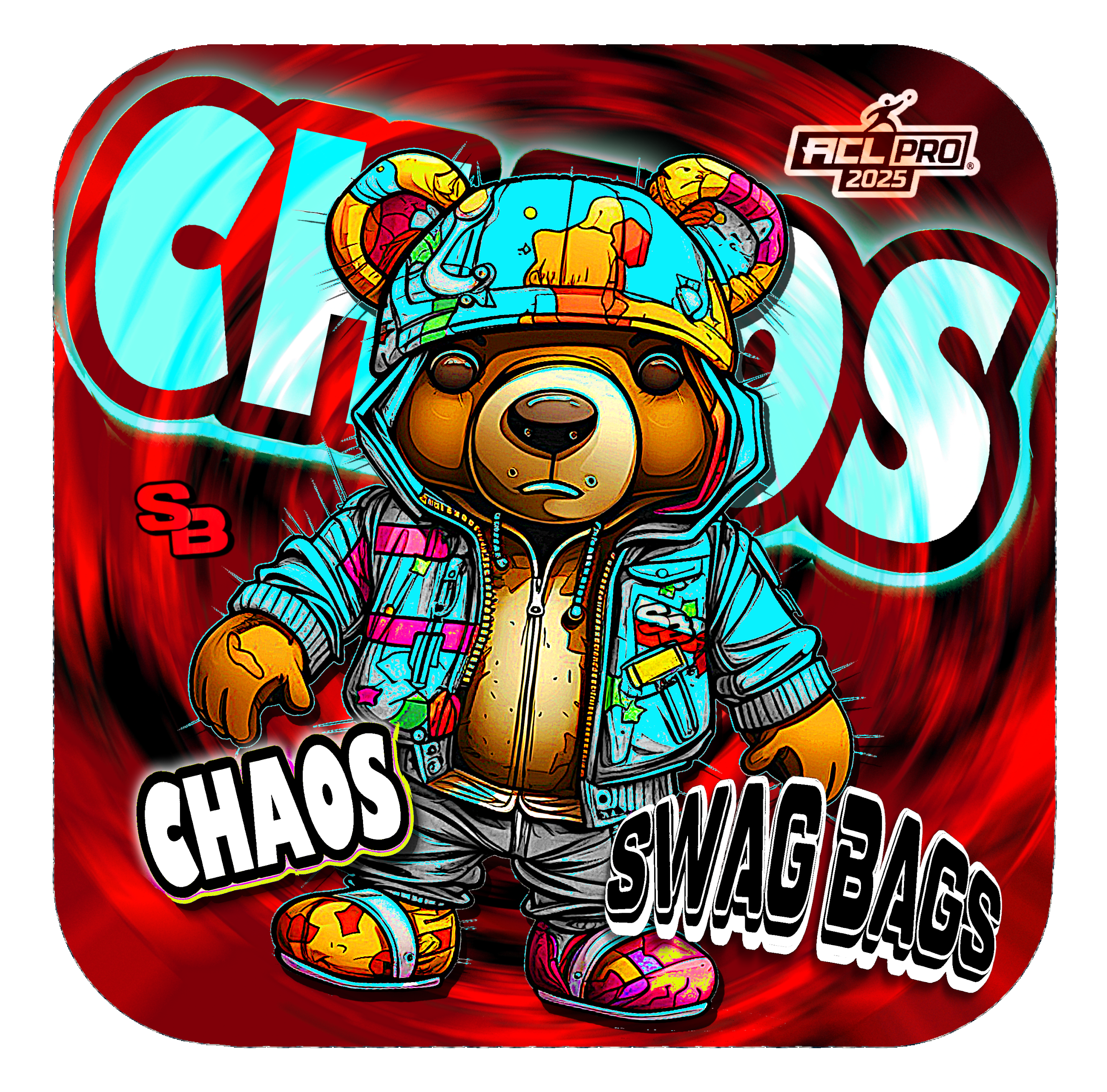 Chaos Series - Swag Bags - "Swaggy Bear"