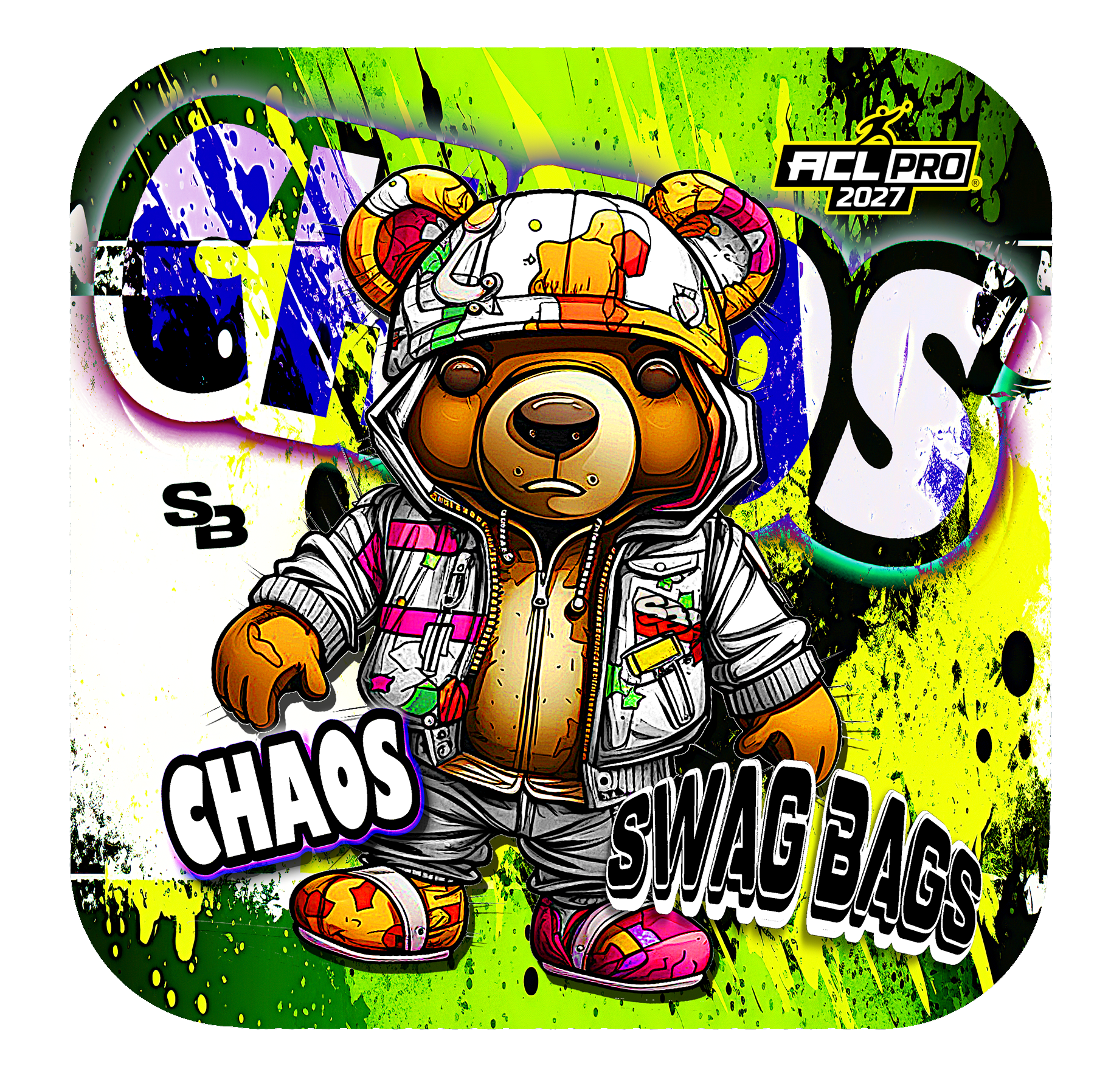 Chaos Series - Swag Bags - "Swaggy Bear"