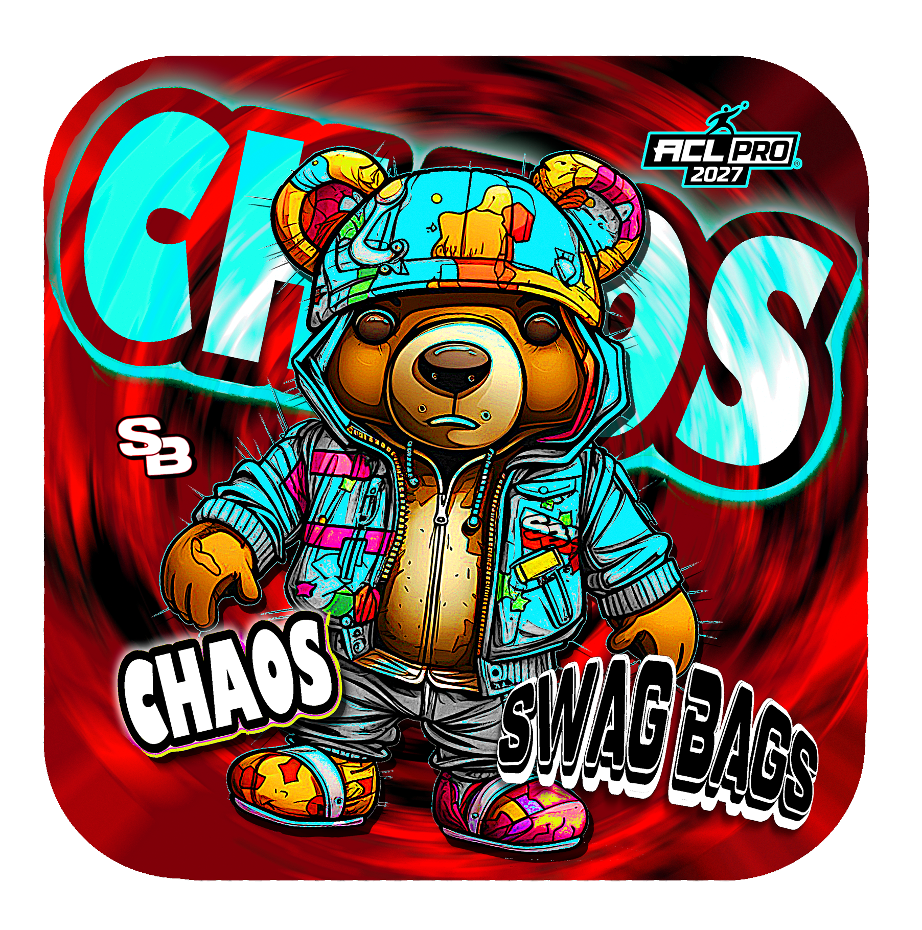 Chaos Series - Swag Bags - "Swaggy Bear"