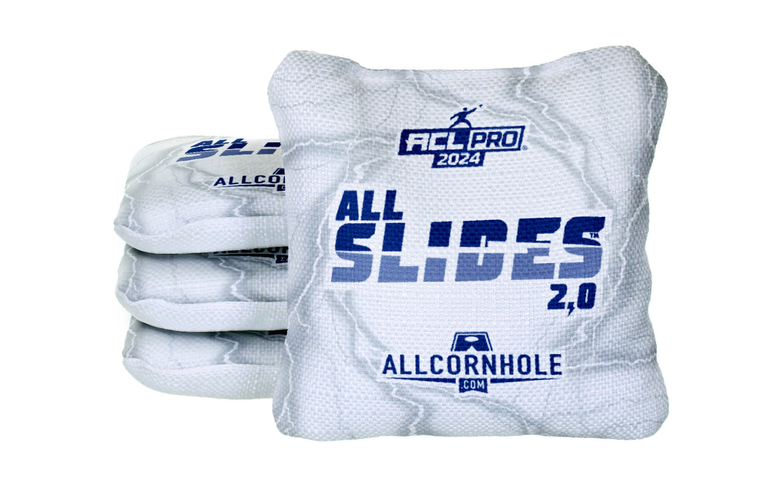 Officially Licensed Collegiate Cornhole Bags - AllCornhole All-Slide 2.0 - Set of 4 - Duke University