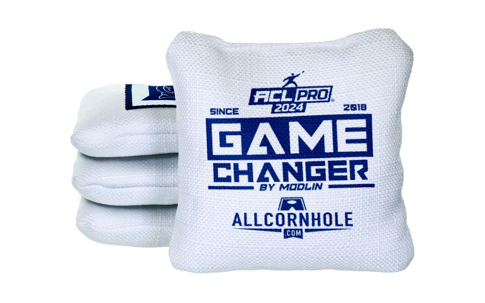 Officially Licensed Collegiate Cornhole Bags - AllCornhole Game Changers - Set of 4 - Duke University