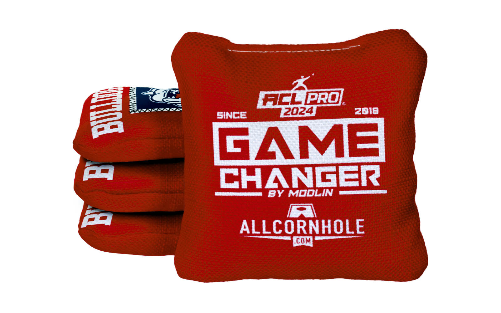 Officially Licensed Collegiate Cornhole Bags - AllCornhole Game Changers - Set of 4 - Fresno State