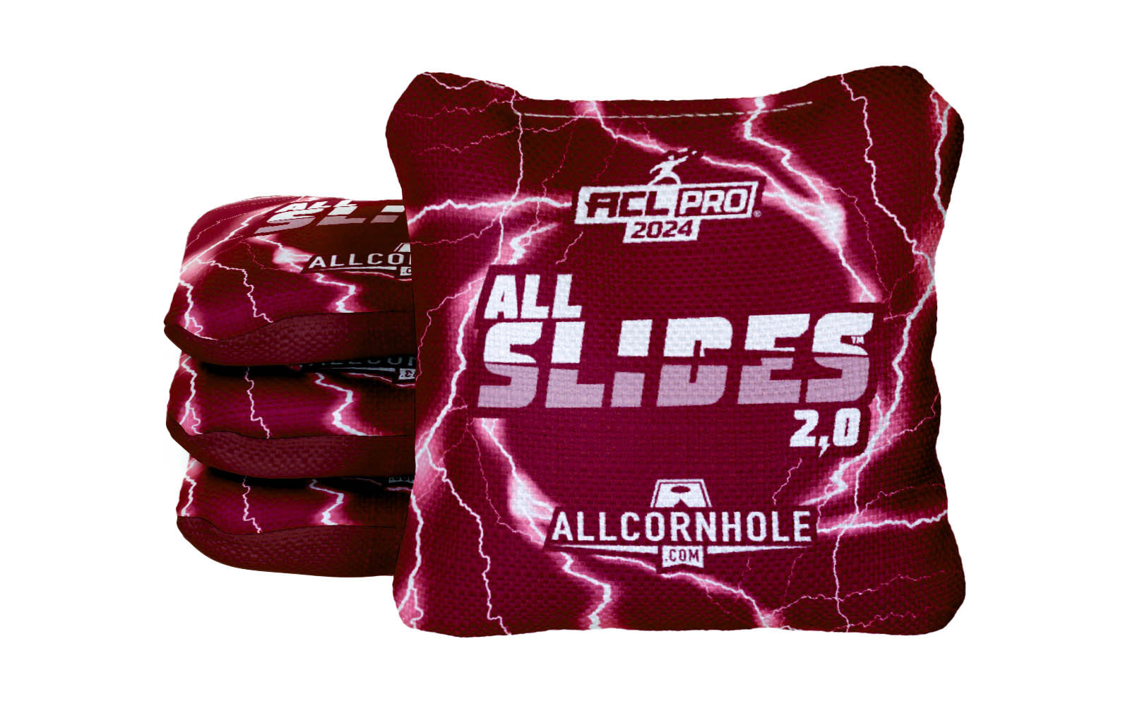 Officially Licensed Collegiate Cornhole Bags - AllCornhole All-Slide 2.0 - Set of 4 - Florida State University