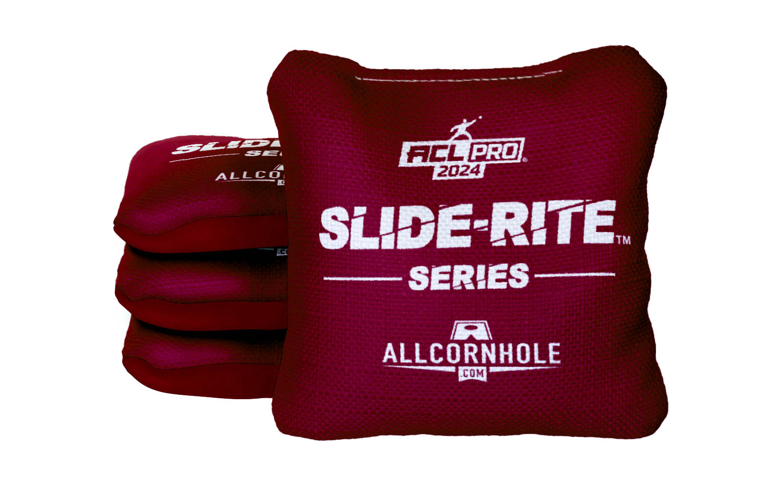 Officially Licensed Collegiate Cornhole Bags - AllCornhole Slide Rite - Set of 4 - Florida State University