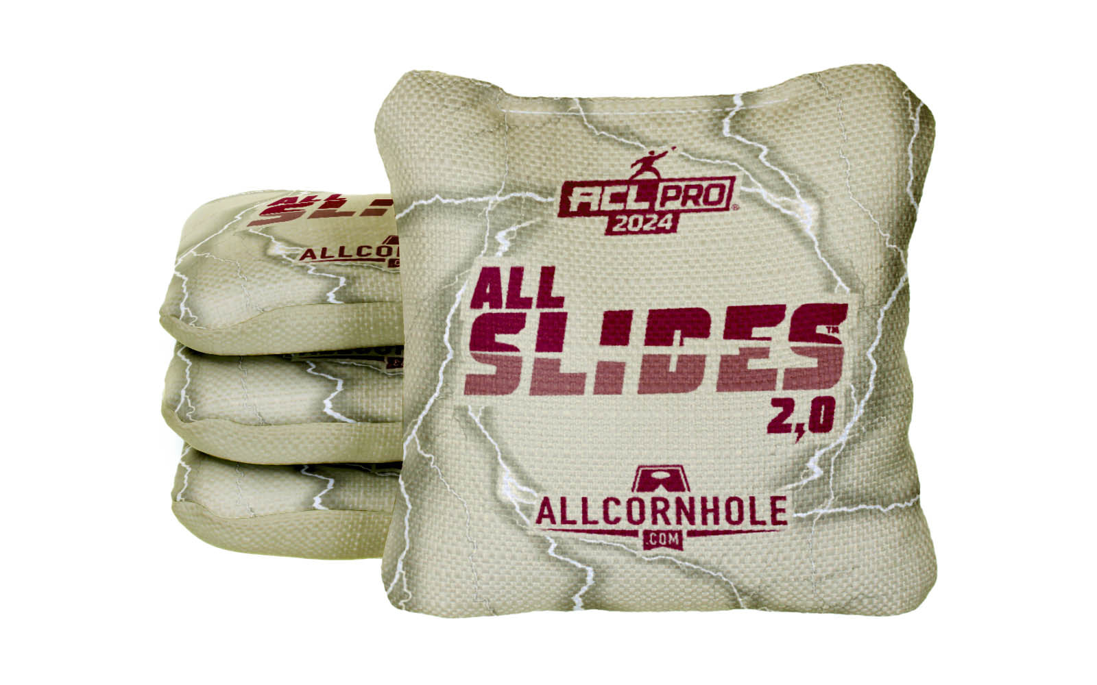 Officially Licensed Collegiate Cornhole Bags - AllCornhole All-Slide 2.0 - Set of 4 - Florida State University