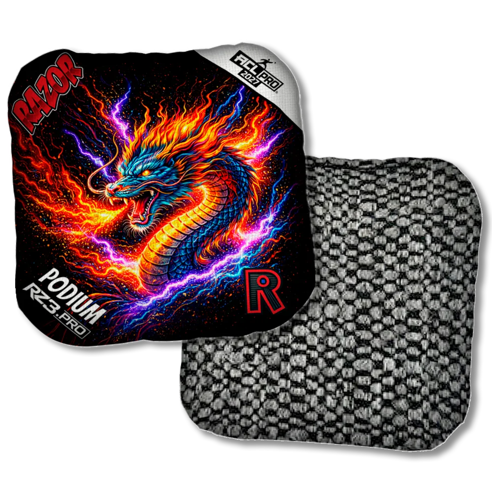 Podium PRO | FireStorm | ACL PRO Razor Cornhole Bags