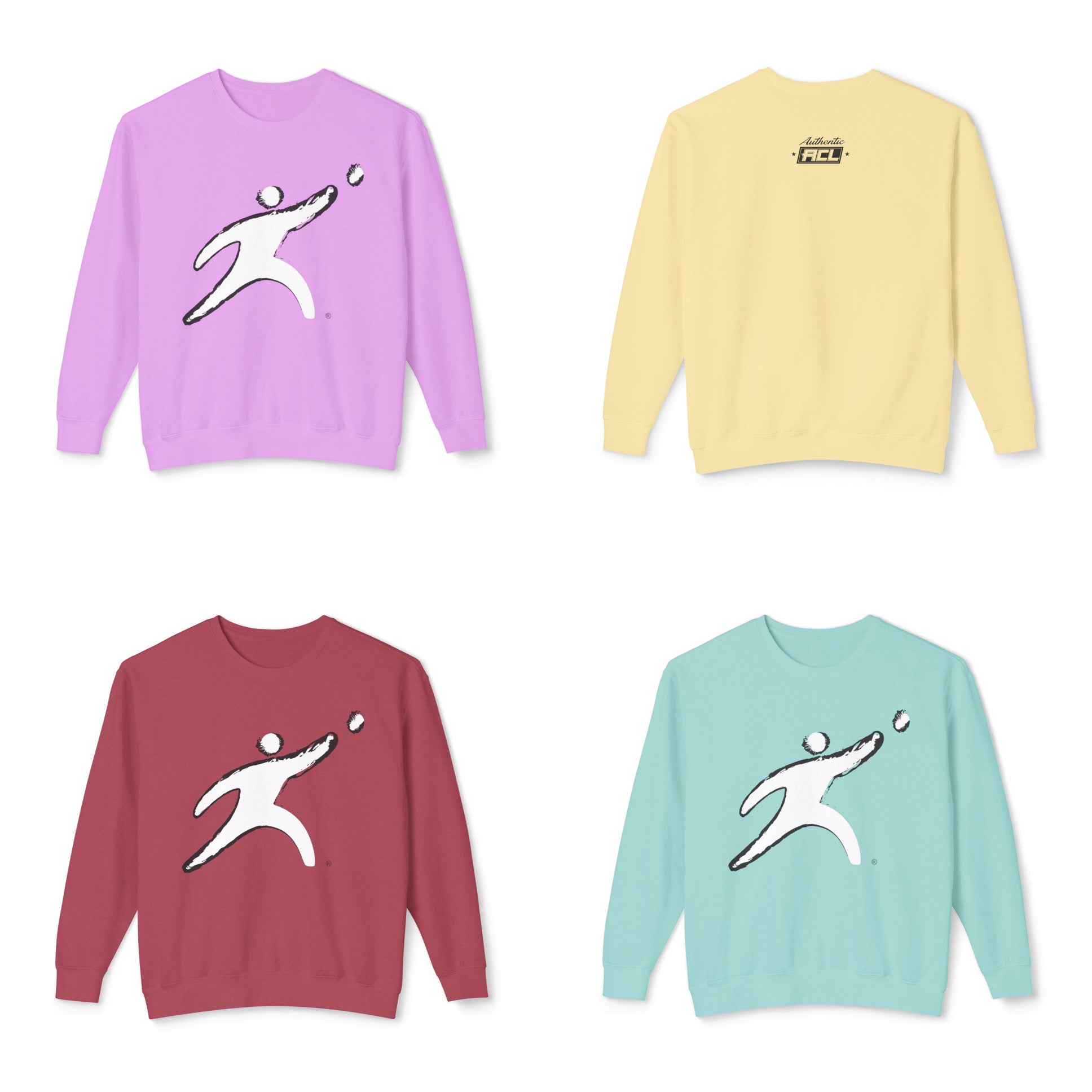 White Stevie Adult Crewneck Sweatshirt