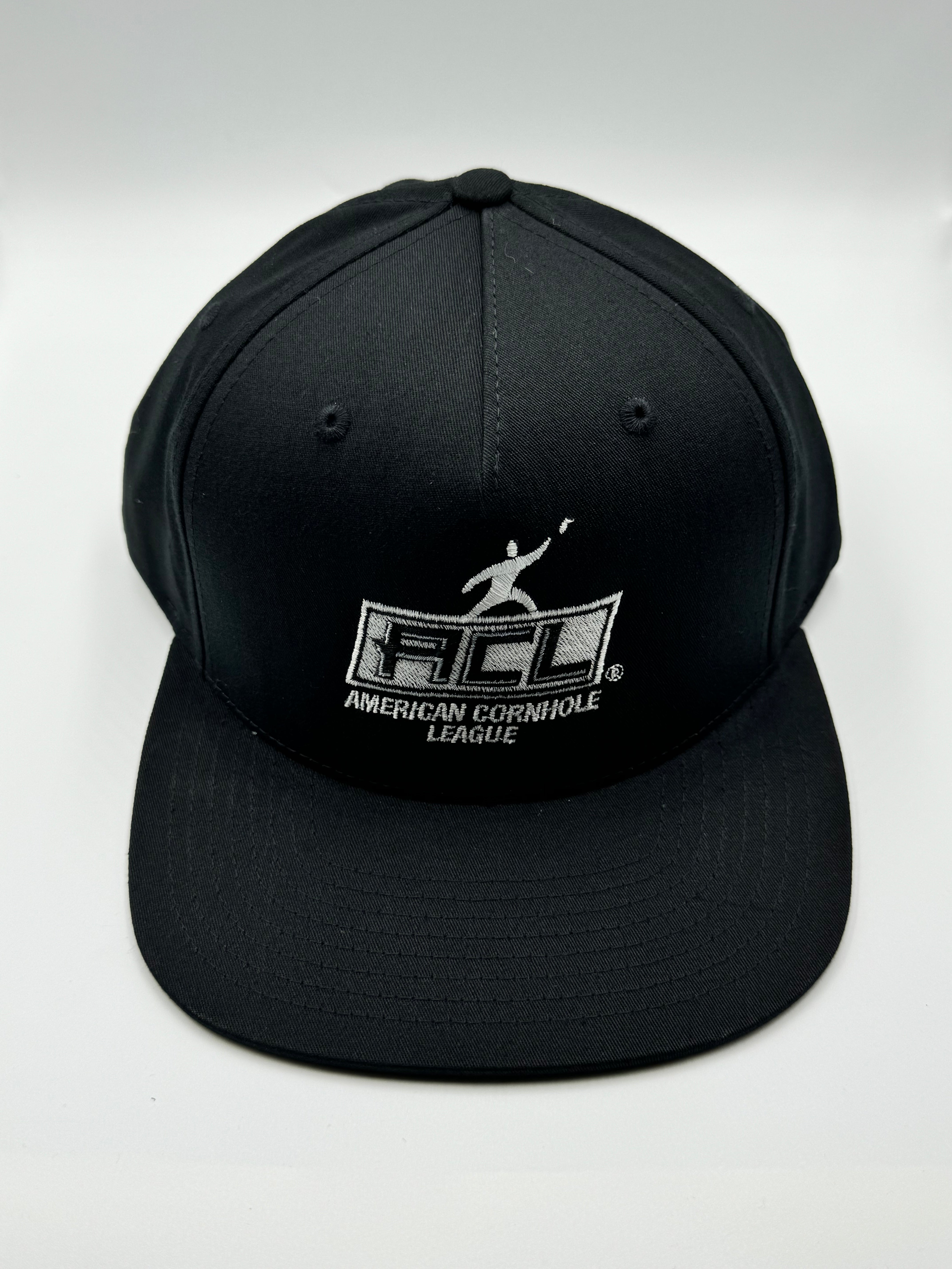 Black Stitched Hat