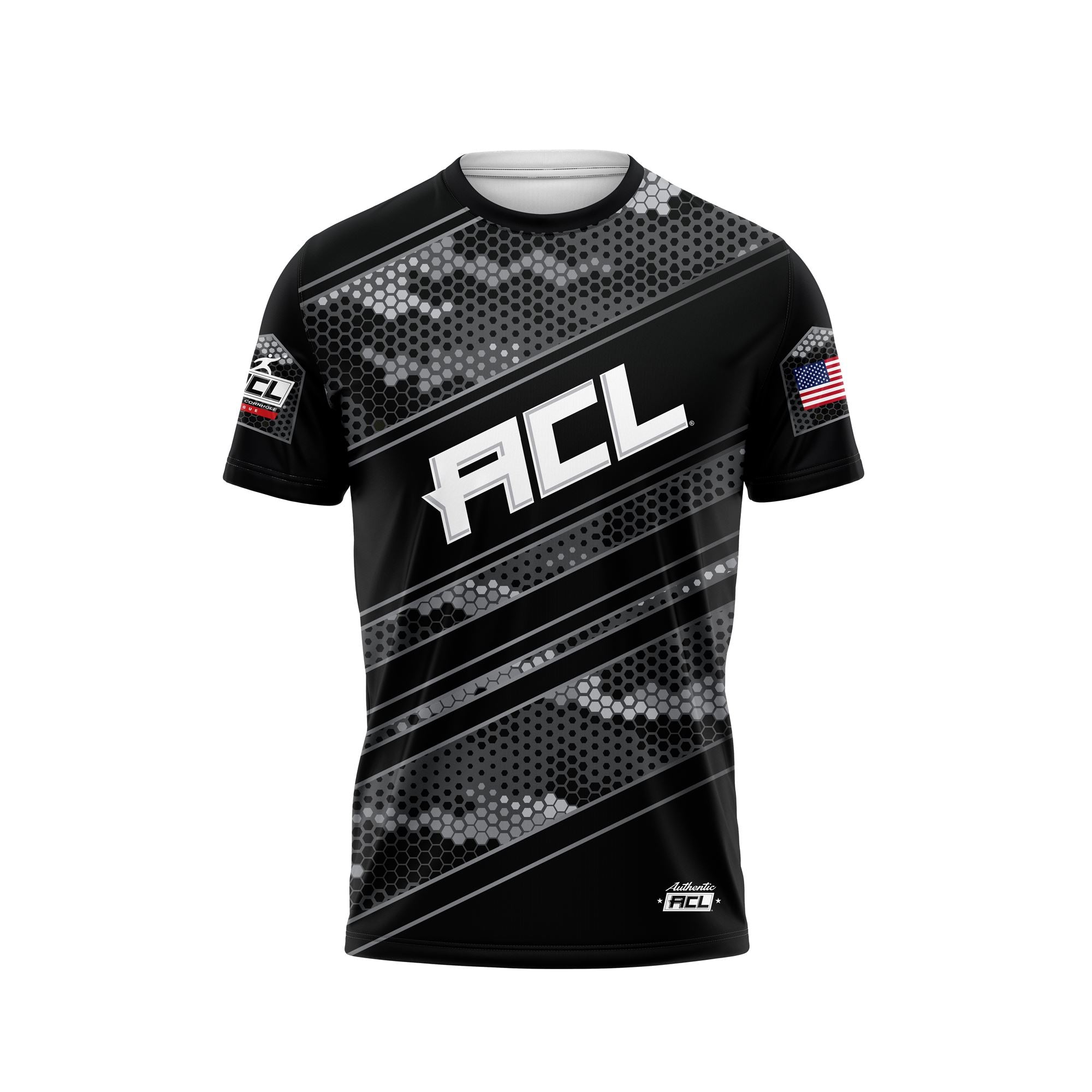 ACL M GREEN ANGLE CAMO SHORT SLEEVES JERSEY 2025