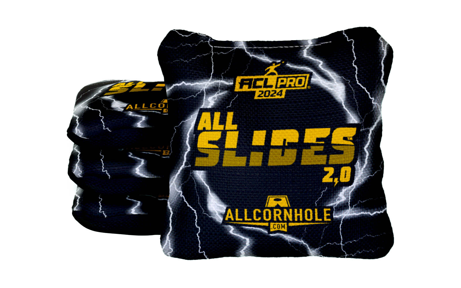 Officially Licensed Collegiate Cornhole Bags - AllCornhole All-Slide 2.0 - Set of 4 - University of Missouri