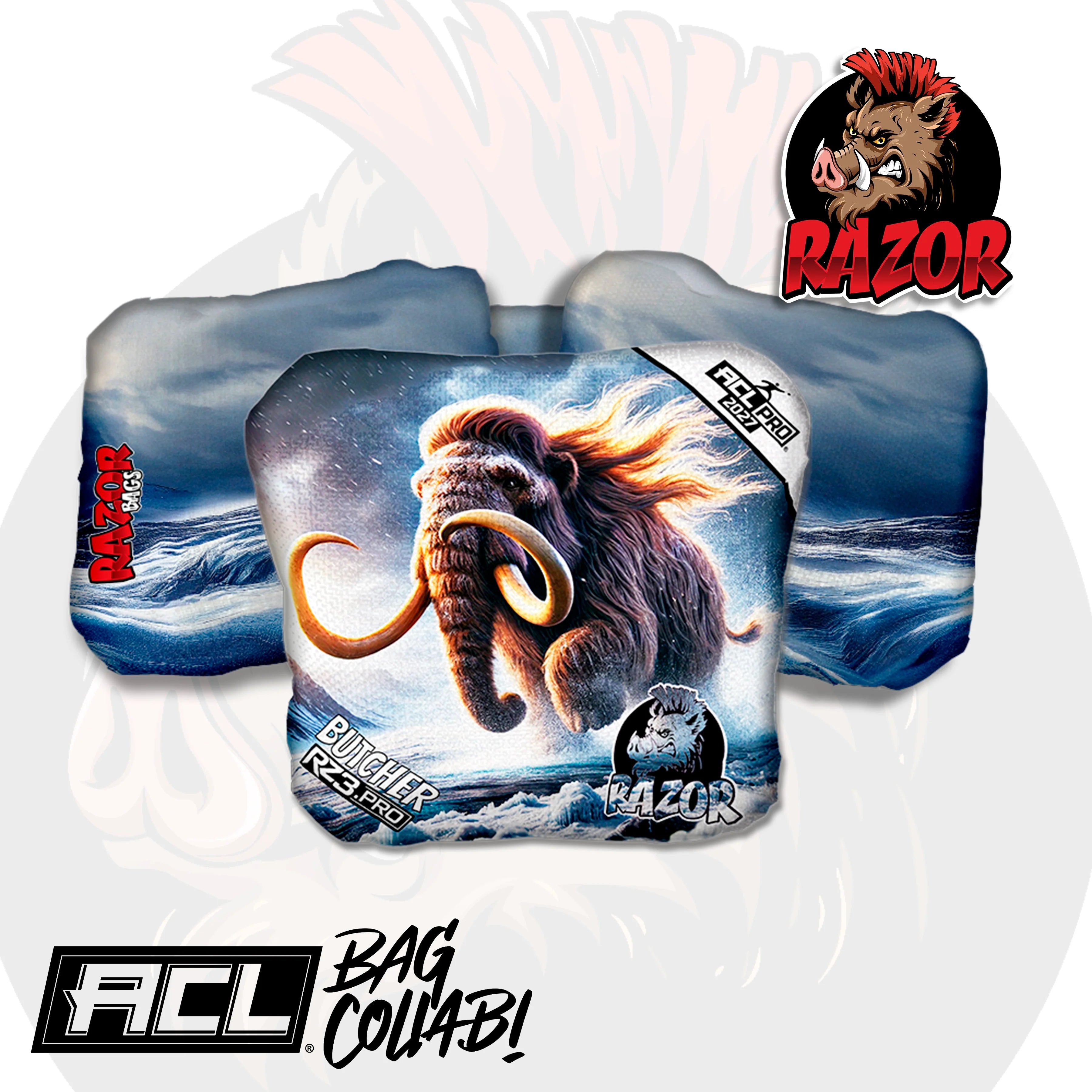 Butcher PRO | Mammoth | ACL PRO Razor Cornhole Bags