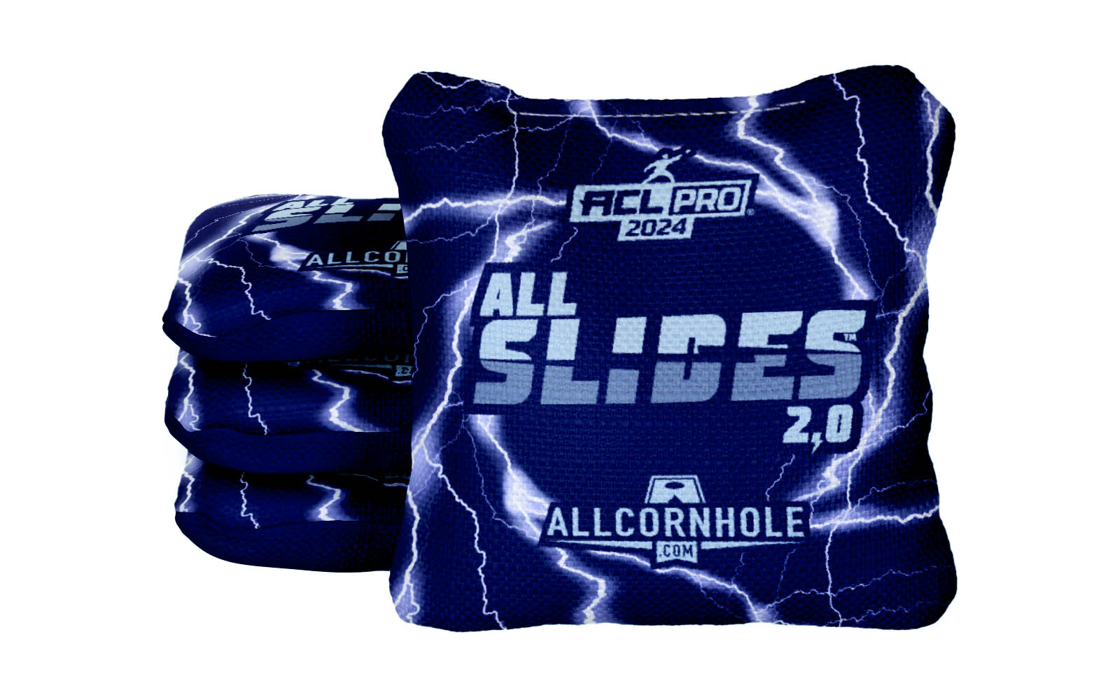 Officially Licensed Collegiate Cornhole Bags - AllCornhole All-Slide 2.0 - Set of 4 - University of North Carolina