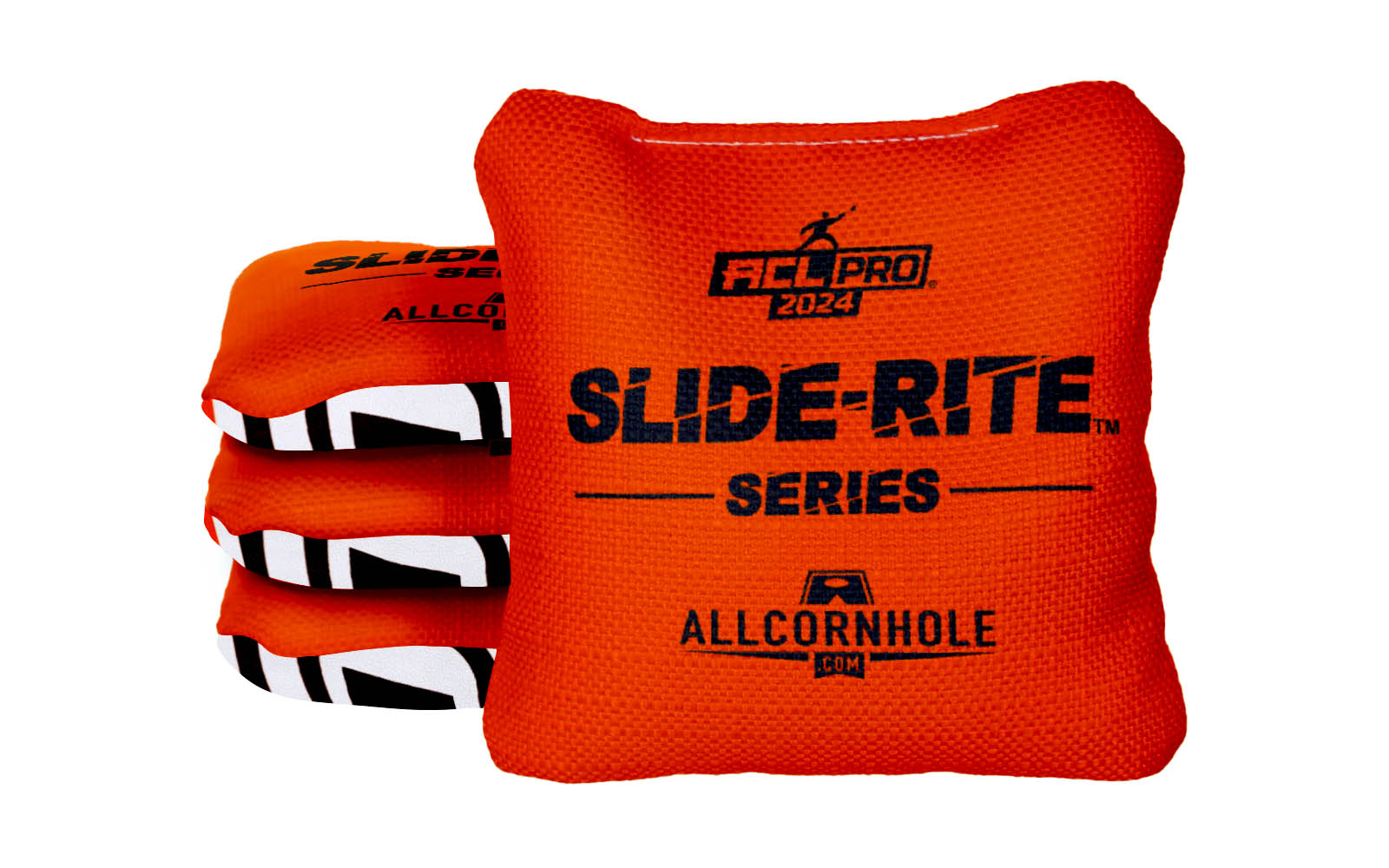 Officially Licensed Collegiate Cornhole Bags - AllCornhole Slide Rite - Set of 4 - Oklahoma State University