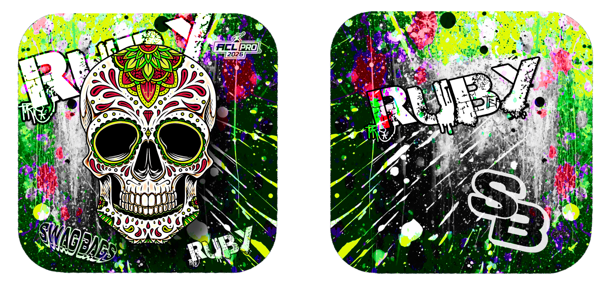 Ruby Series - Swag Bags - "Sugar Skull"