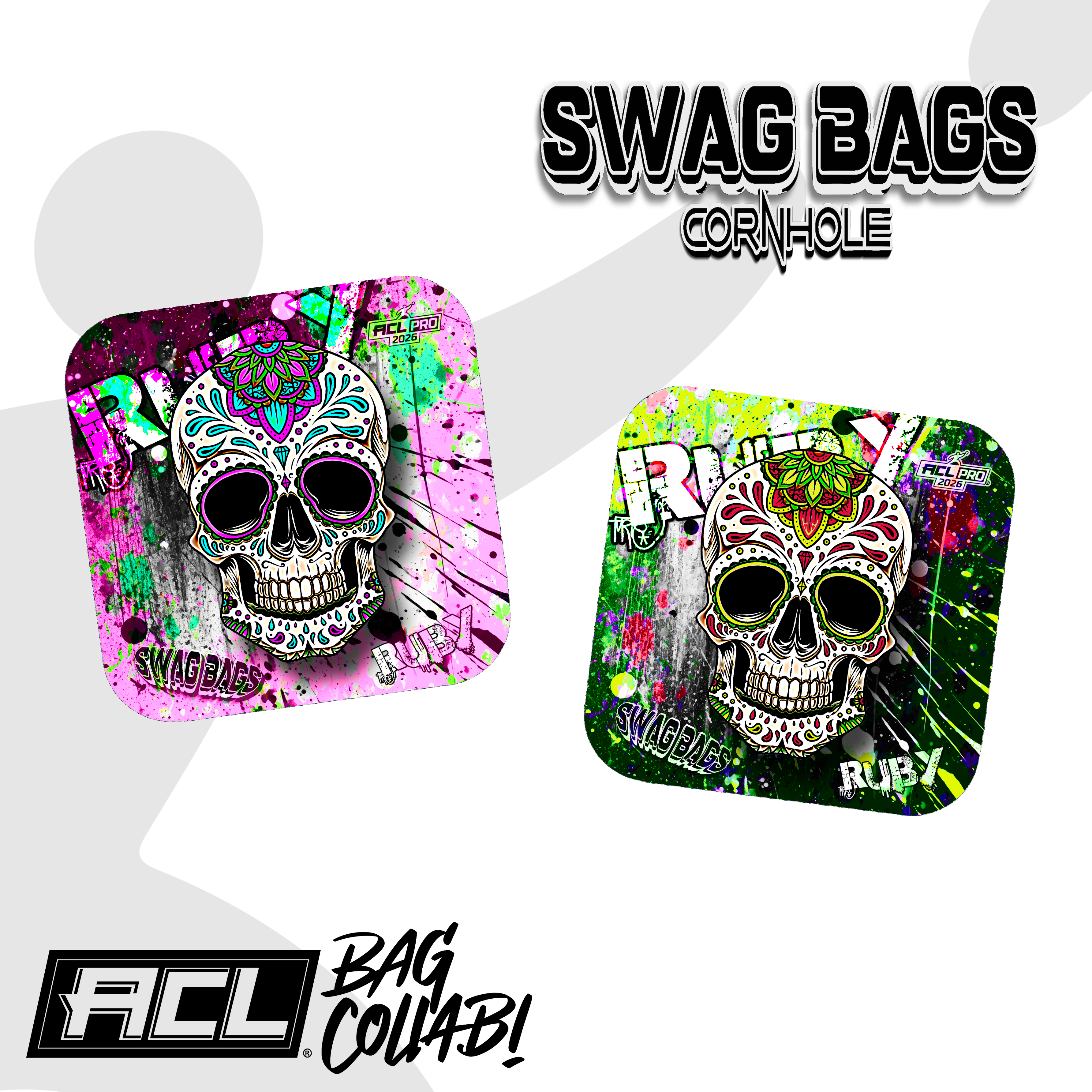 Ruby Series - Swag Bags - "Sugar Skull"