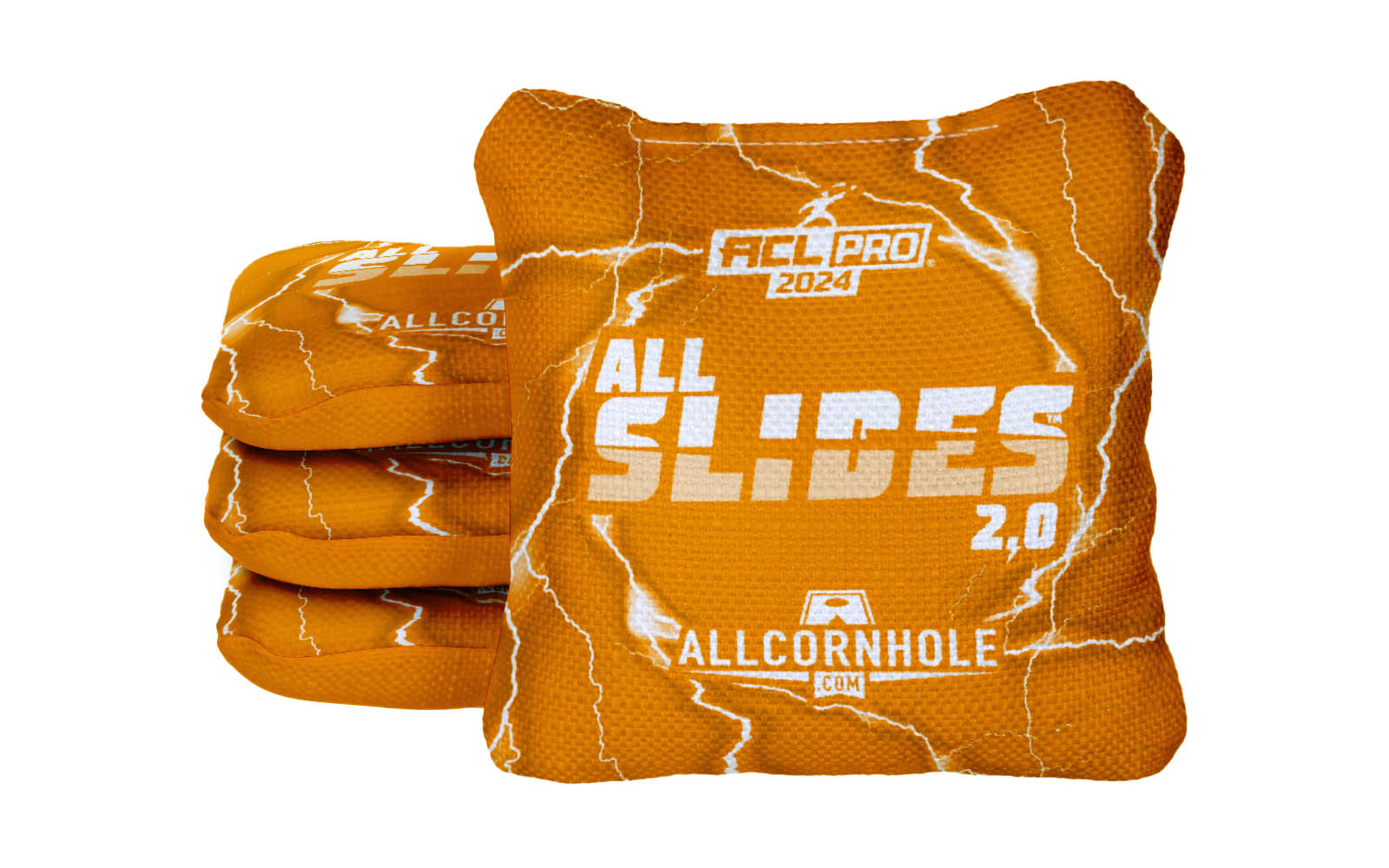Officially Licensed Collegiate Cornhole Bags - AllCornhole All-Slide 2.0 - Set of 4 - University of Tennessee