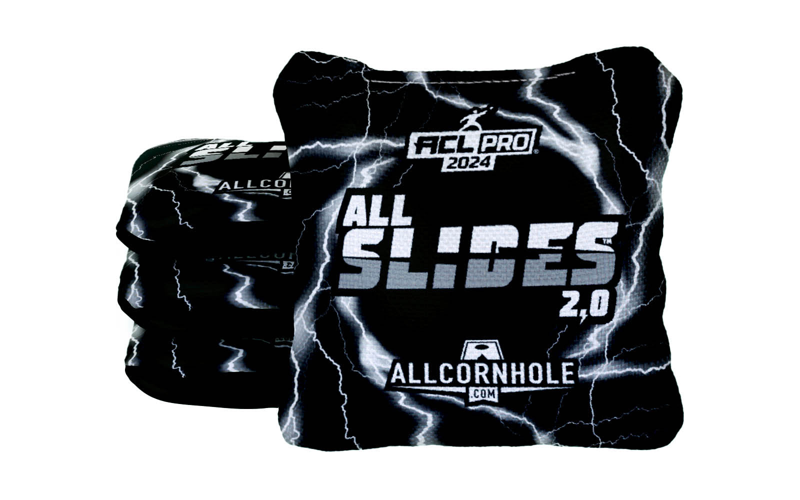 Officially Licensed Collegiate Cornhole Bags - AllCornhole All-Slide 2.0 - Set of 4 - Tulane University