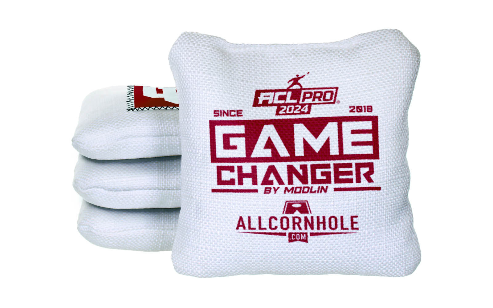 Officially Licensed Collegiate Cornhole Bags - AllCornhole Game Changers - Set of 4 - University of Utah