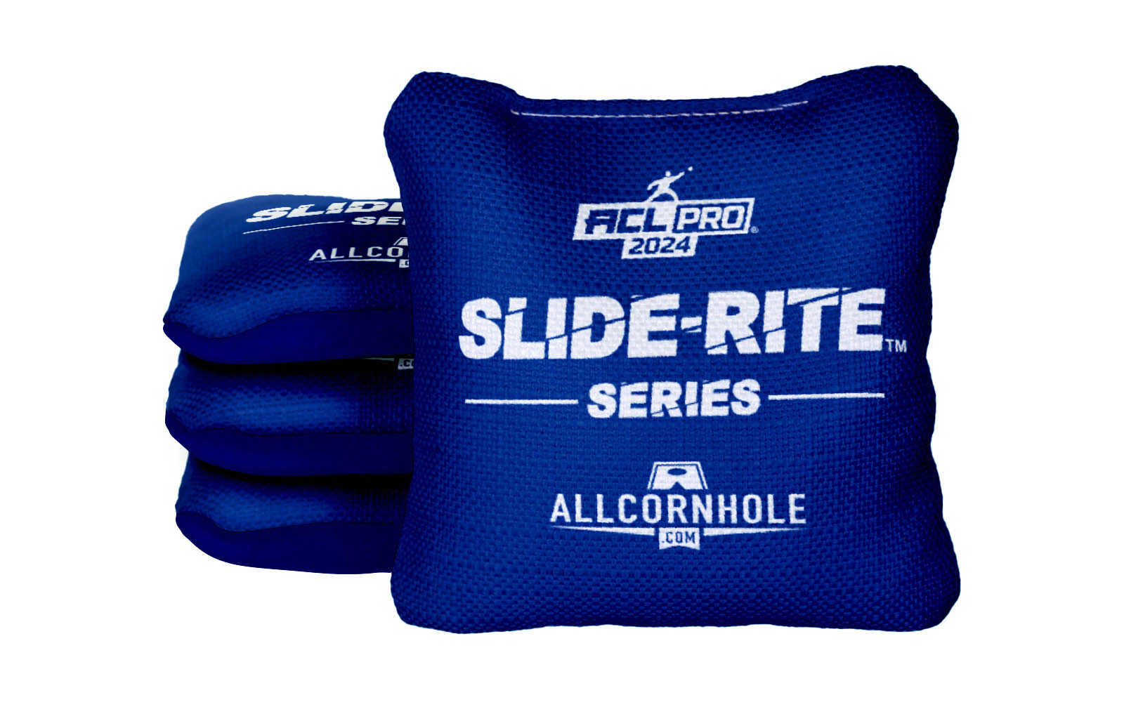Officially Licensed Collegiate Cornhole Bags - AllCornhole Slide Rite - Set of 4 - Villanova University