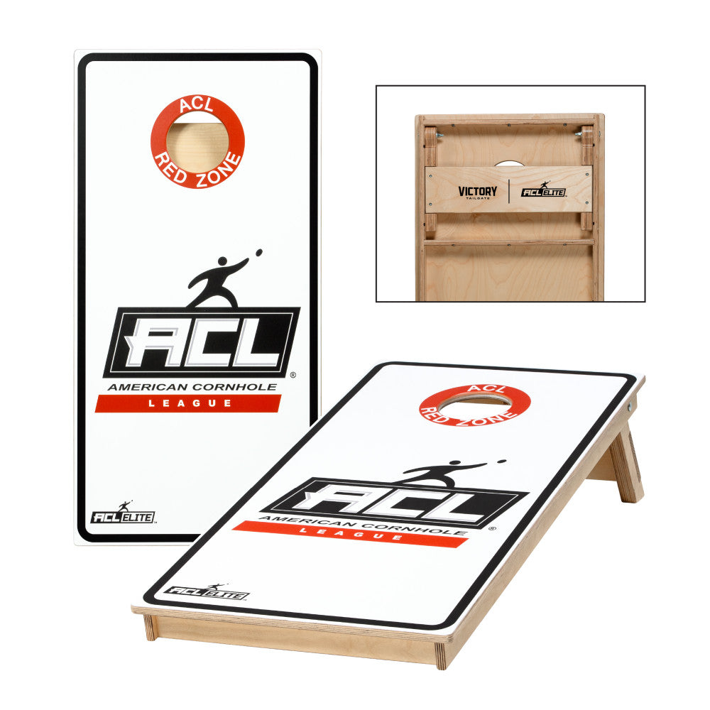 ACL Elite 2x4 White Cornhole Boards