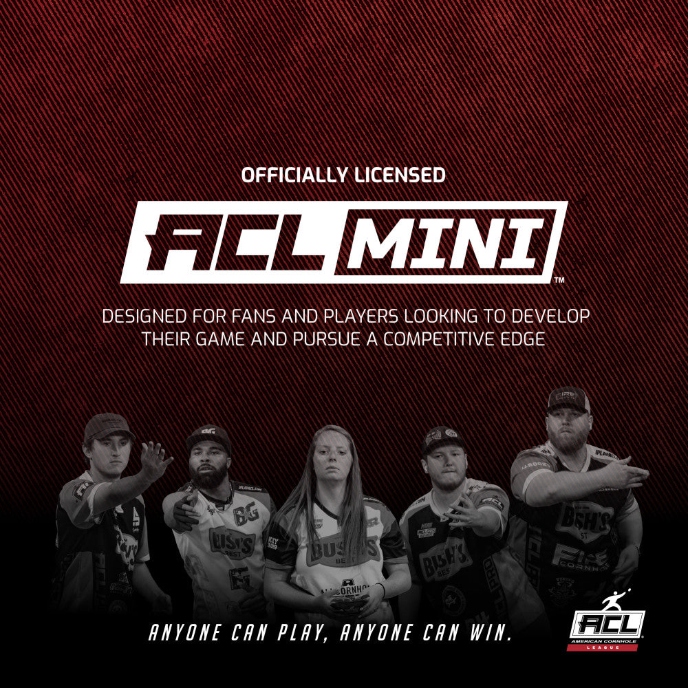 American Cornhole League | ACL® MINI 1x2 Cornhole Board