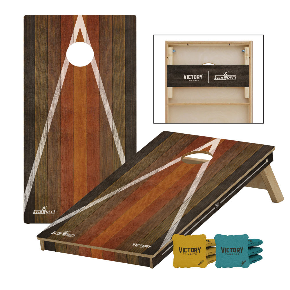 Lifestyle 2x4 Tournament | 2x4 Tournament Sedona Red Cornhole Set