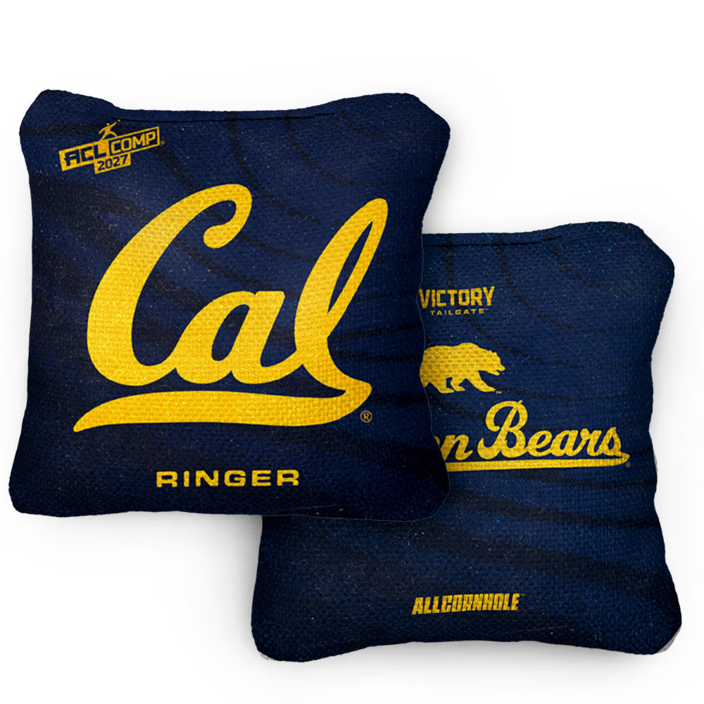 2027 California Golden Bears RINGER Blue ACL Comp Cornhole Bags – Set of 4 Bags